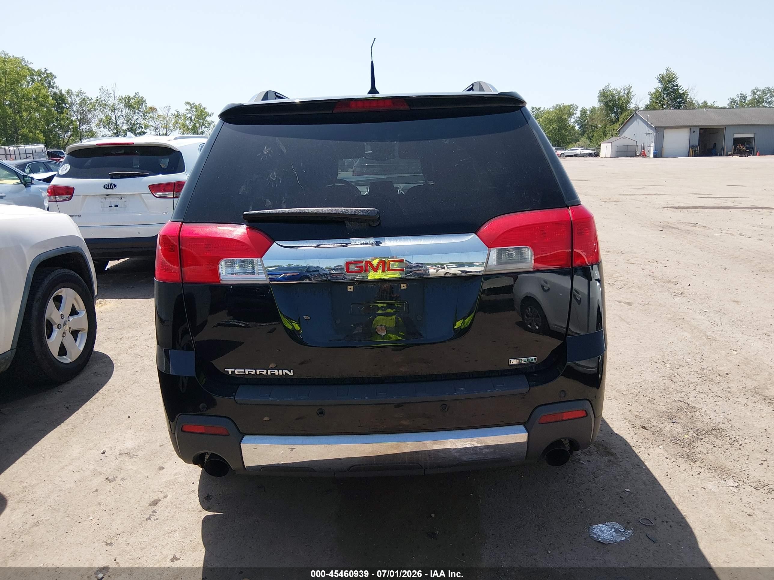 2012 Gmc Terrain Slt-2 Black vin: 2GKFLWE50C6277000