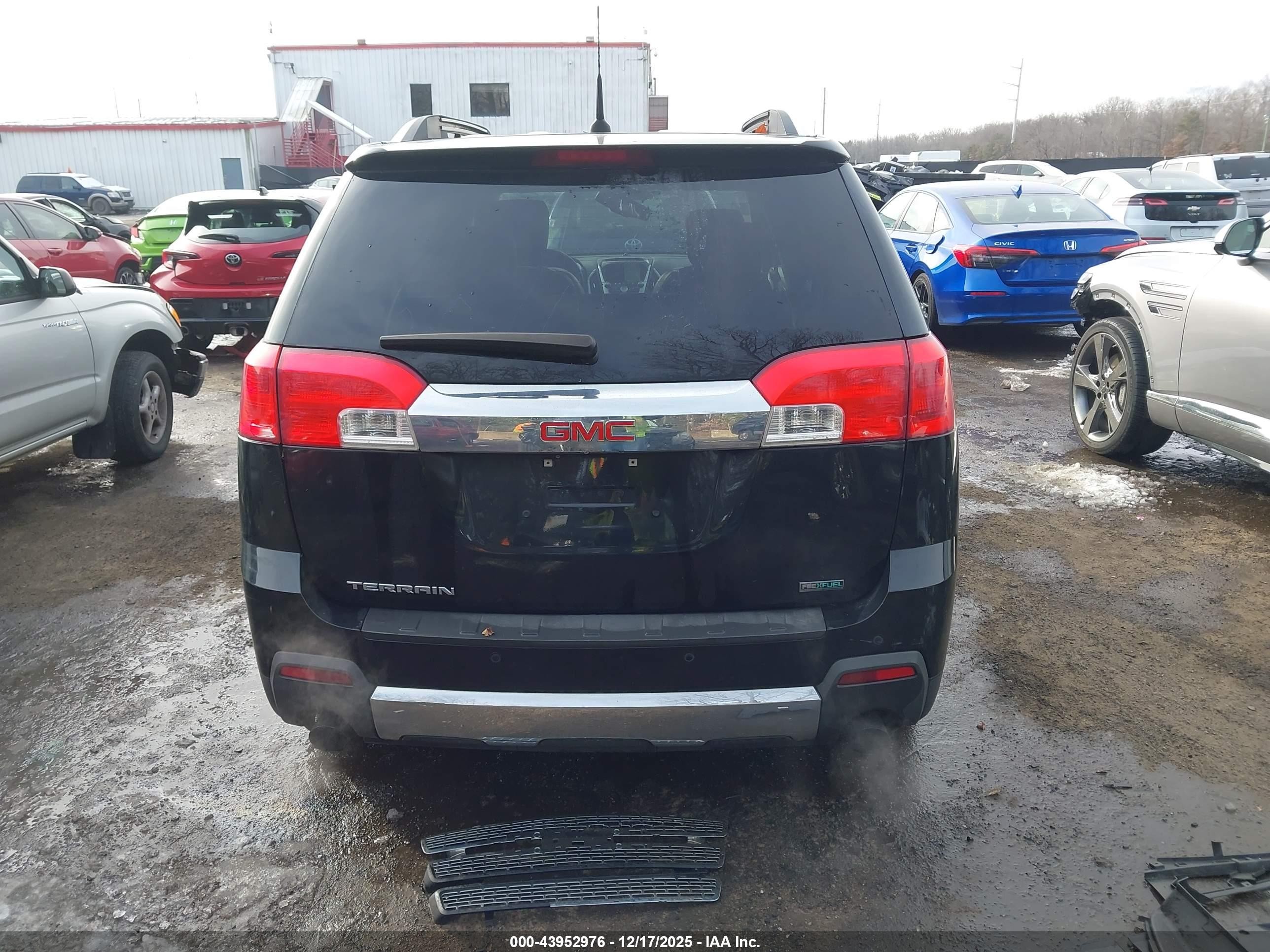2012 Gmc Terrain Slt-2 Black vin: 2GKFLWE52C6151429