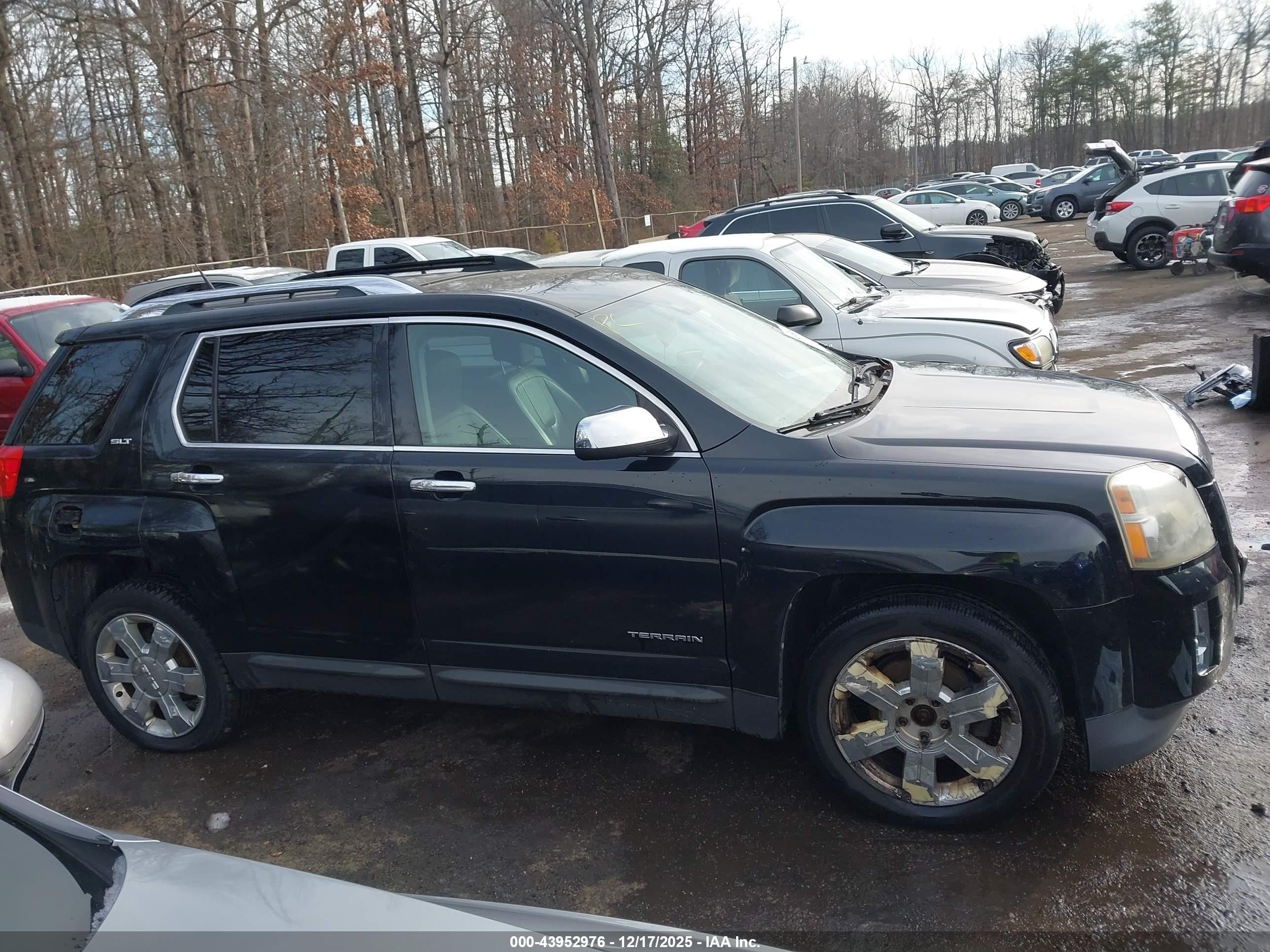 2012 Gmc Terrain Slt-2 Black vin: 2GKFLWE52C6151429