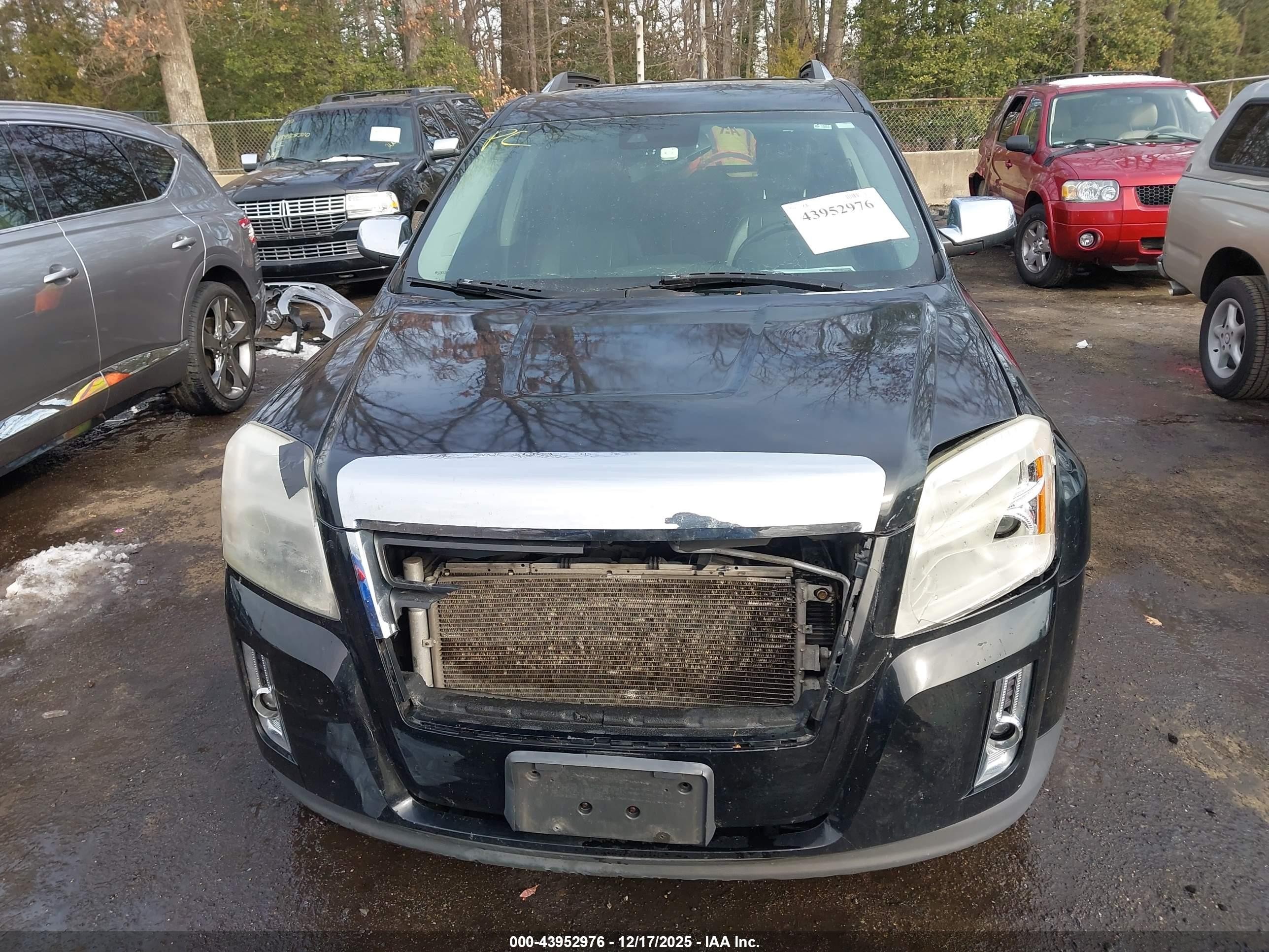 2012 Gmc Terrain Slt-2 Black vin: 2GKFLWE52C6151429