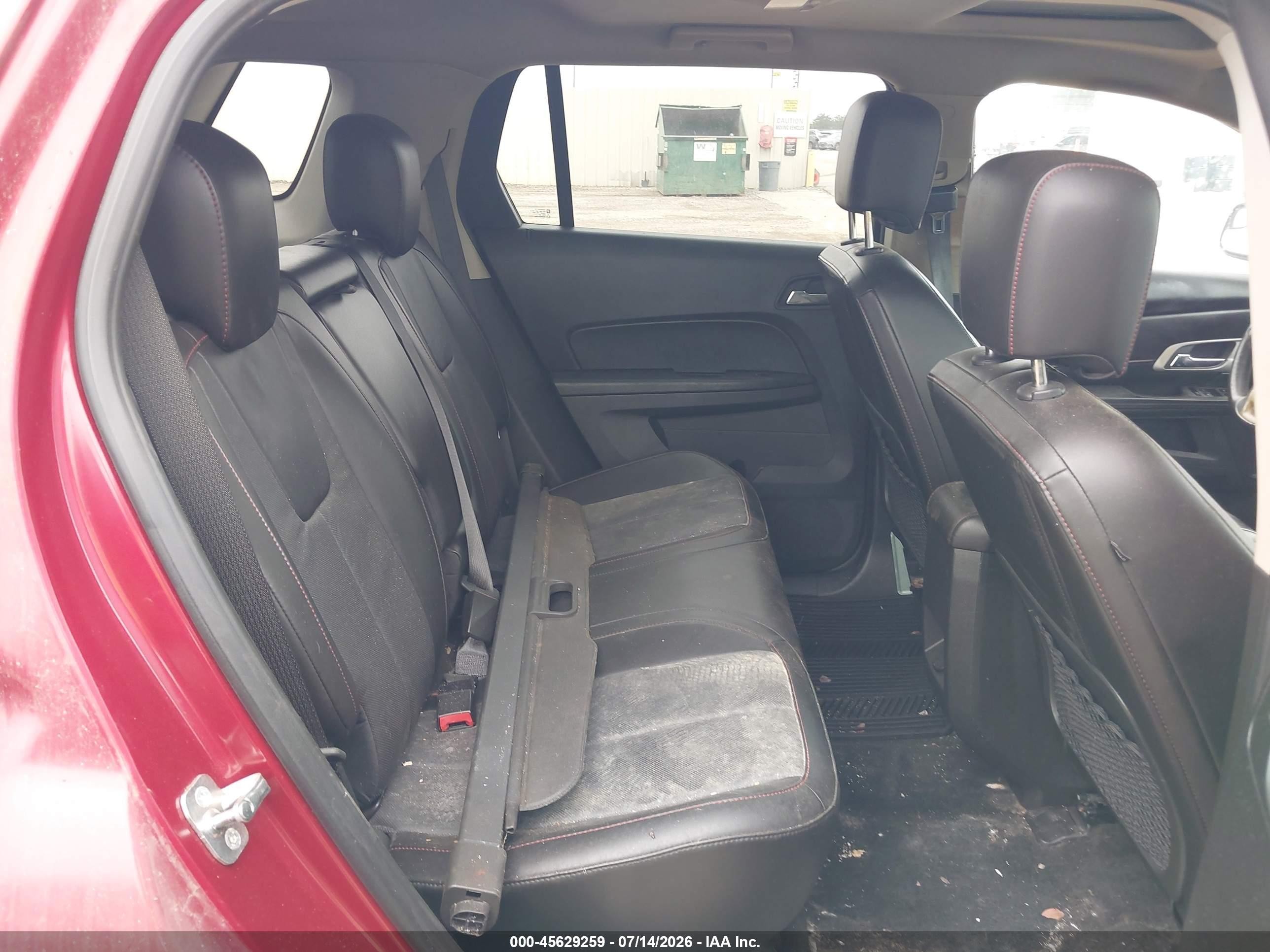 2012 Gmc Terrain Slt-2 Red vin: 2GKFLWE52C6217980
