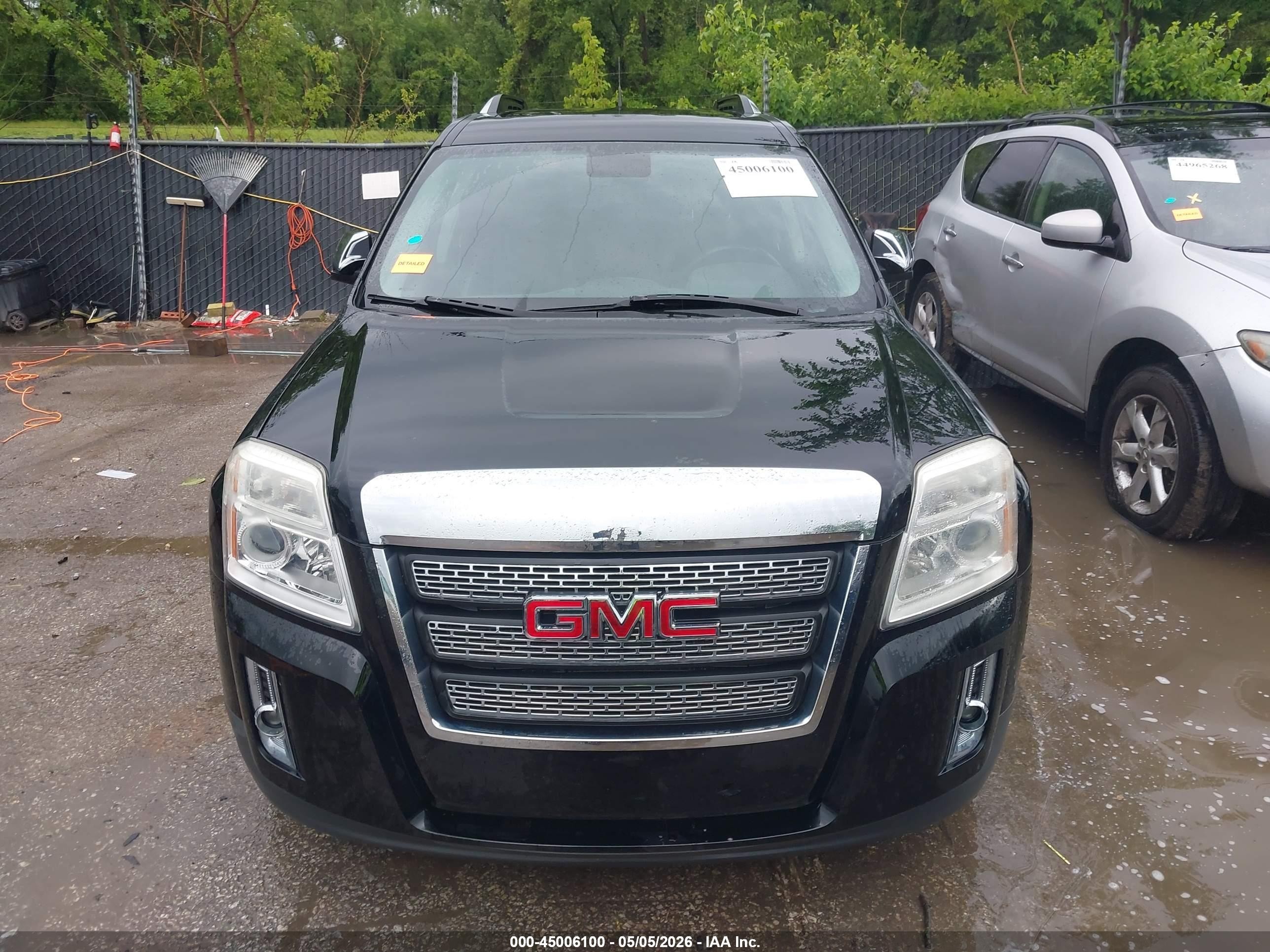 2012 Gmc Terrain Slt-2 Black vin: 2GKFLWE52C6275135
