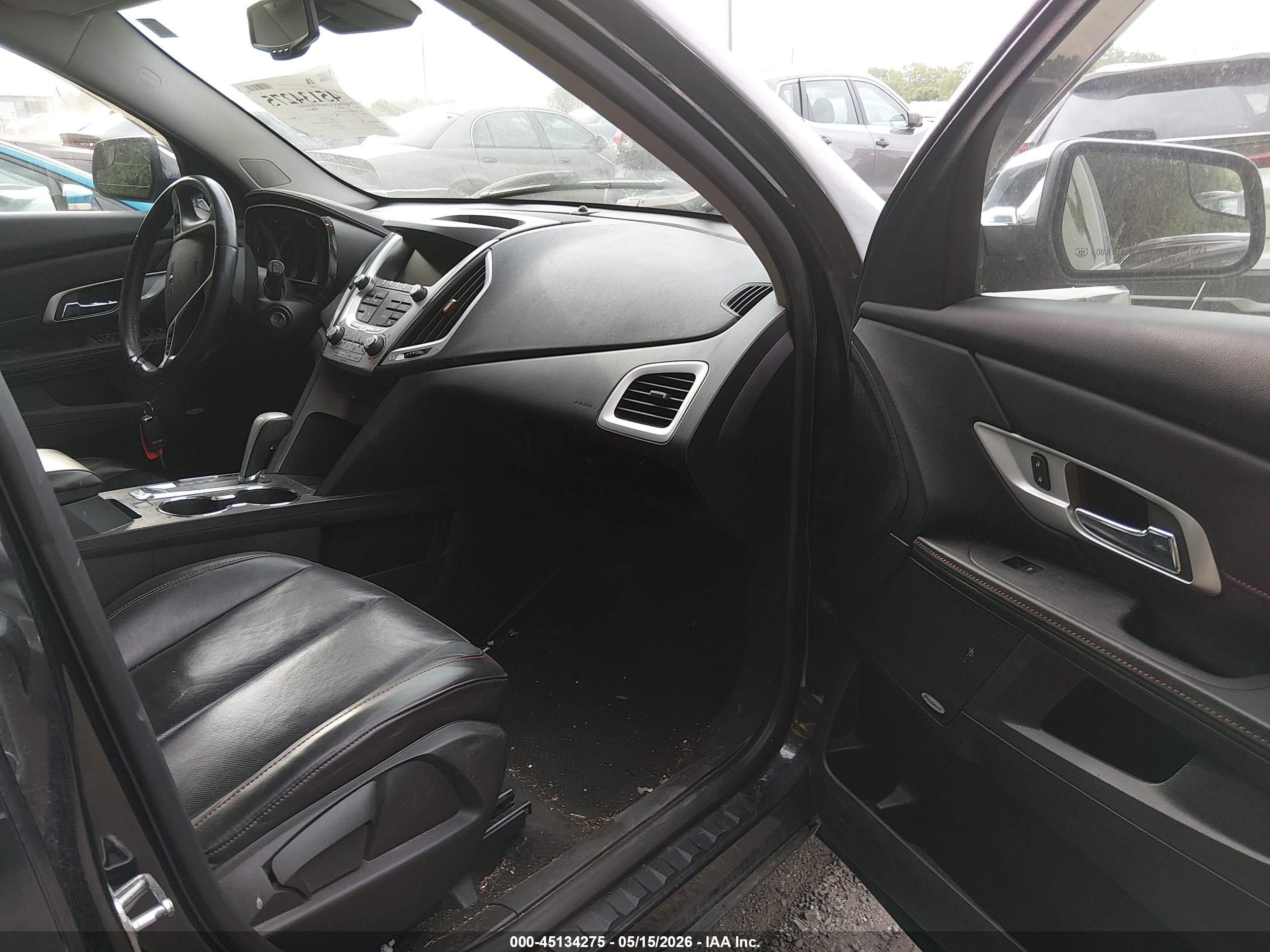 2012 Gmc Terrain Slt-2 Black vin: 2GKFLWE53C6147146