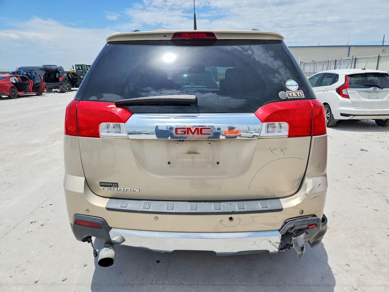 2012 Gmc Terrain Slt Beige vin: 2GKFLWE53C6290355