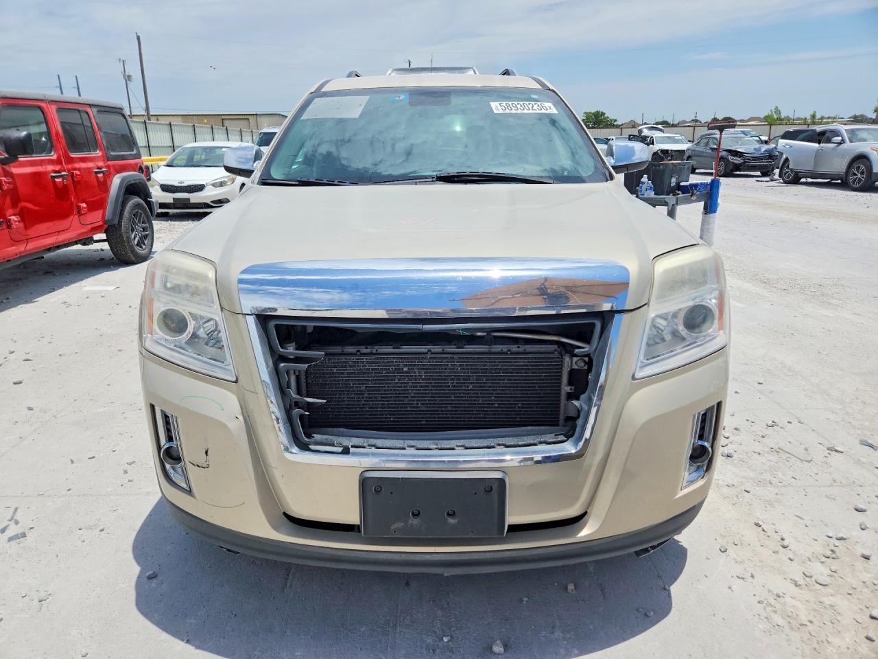 2012 Gmc Terrain Slt Beige vin: 2GKFLWE53C6290355