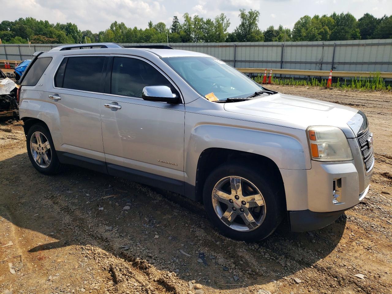 2012 Gmc Terrain Silver vin: 2GKFLWE54C6155515