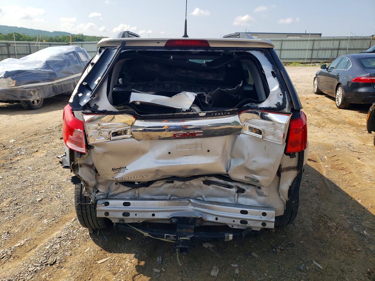 2012 Gmc Terrain Silver vin: 2GKFLWE54C6155515