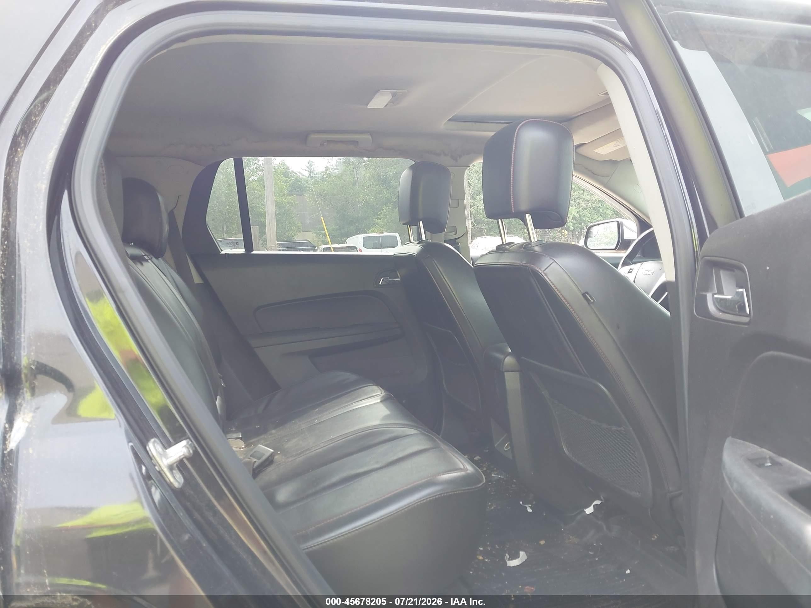 2012 Gmc Terrain Slt-2 Black vin: 2GKFLWE54C6262662
