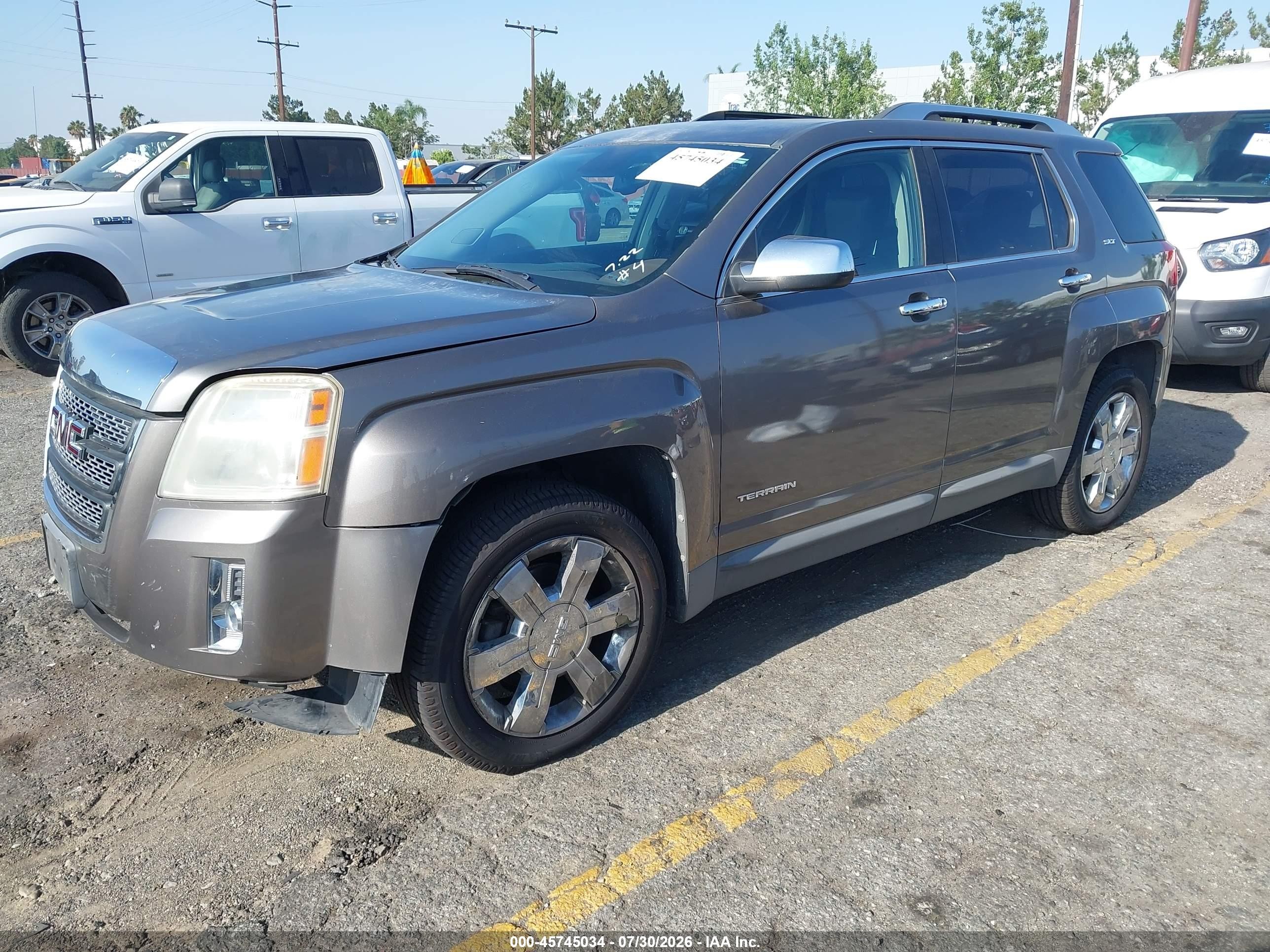 2012 Gmc Terrain Slt-2 Brown vin: 2GKFLWE55C6152087