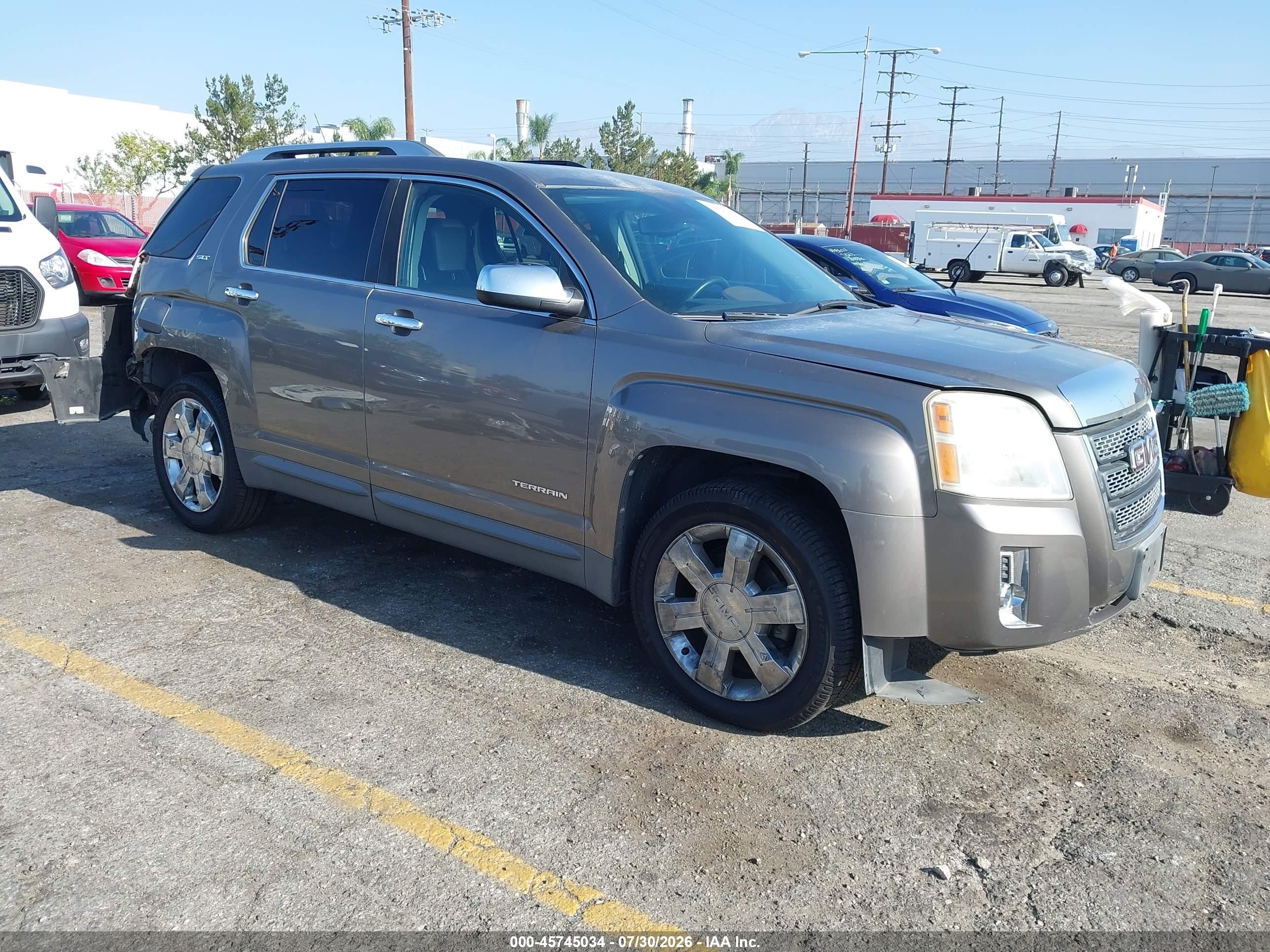2012 Gmc Terrain Slt-2 Brown vin: 2GKFLWE55C6152087