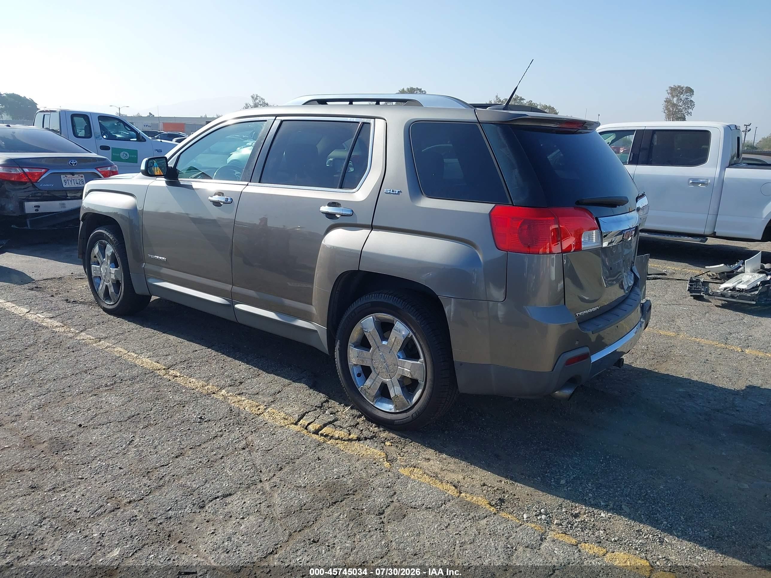2012 Gmc Terrain Slt-2 Brown vin: 2GKFLWE55C6152087
