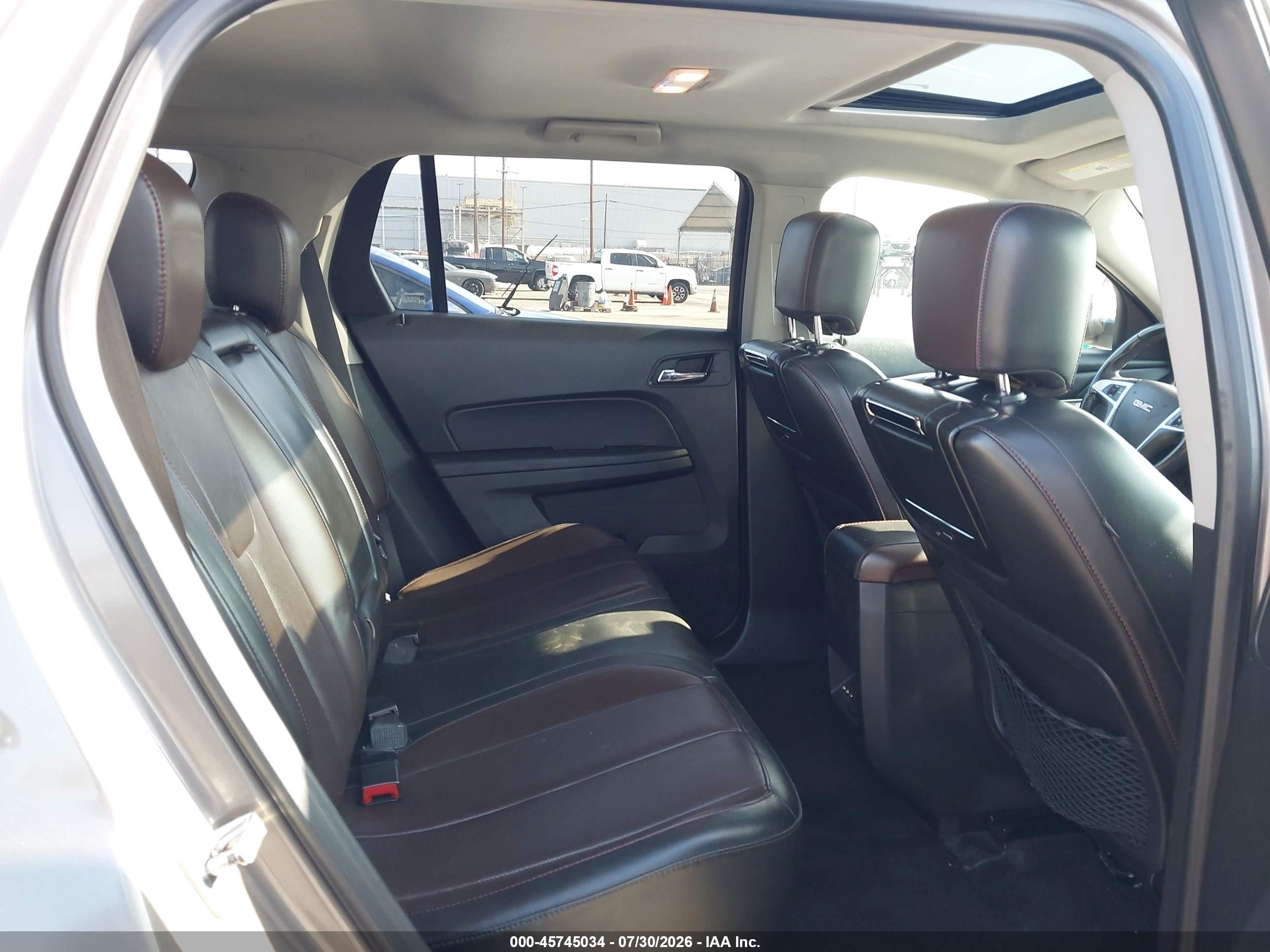 2012 Gmc Terrain Slt-2 Brown vin: 2GKFLWE55C6152087