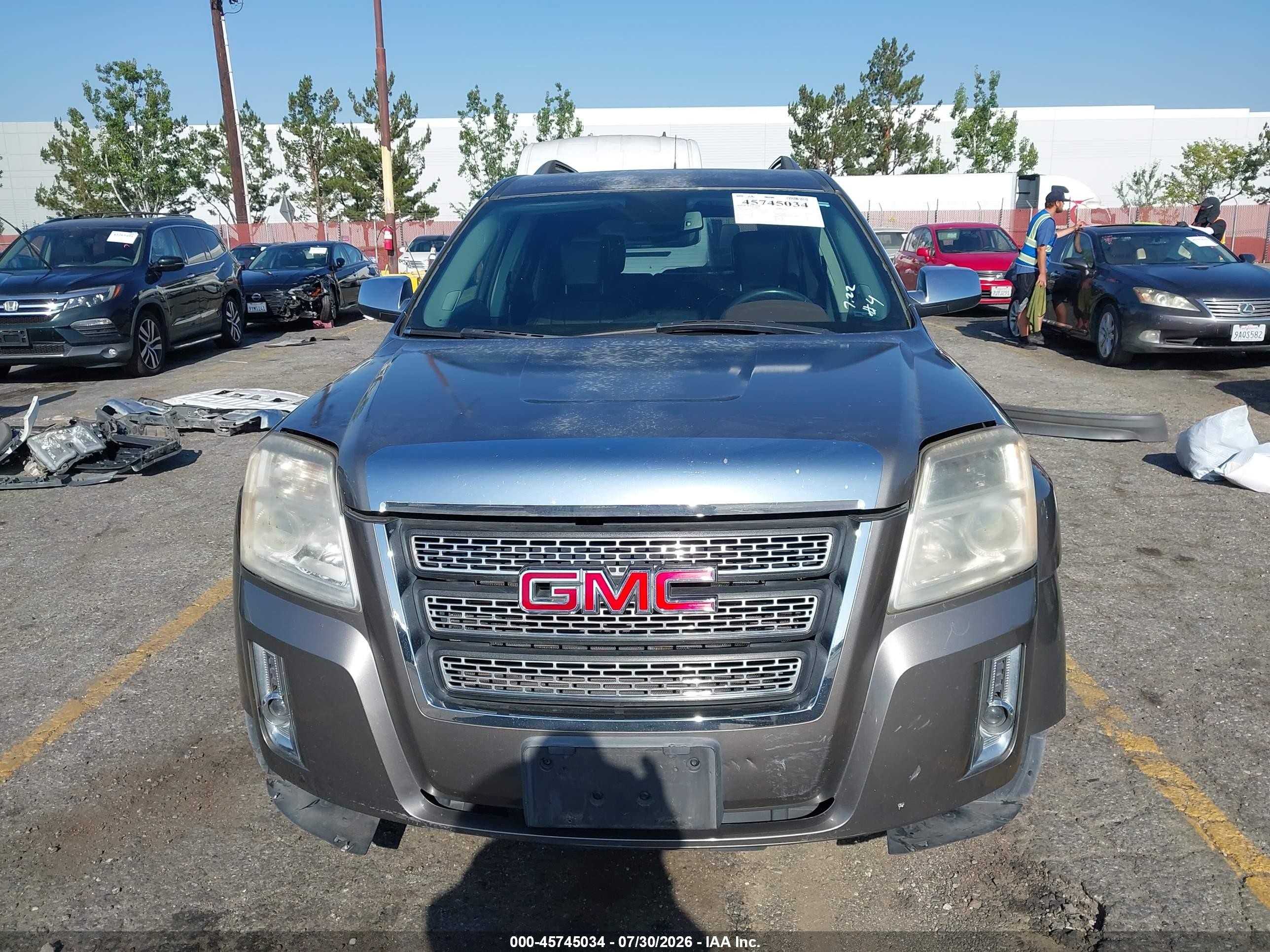 2012 Gmc Terrain Slt-2 Brown vin: 2GKFLWE55C6152087