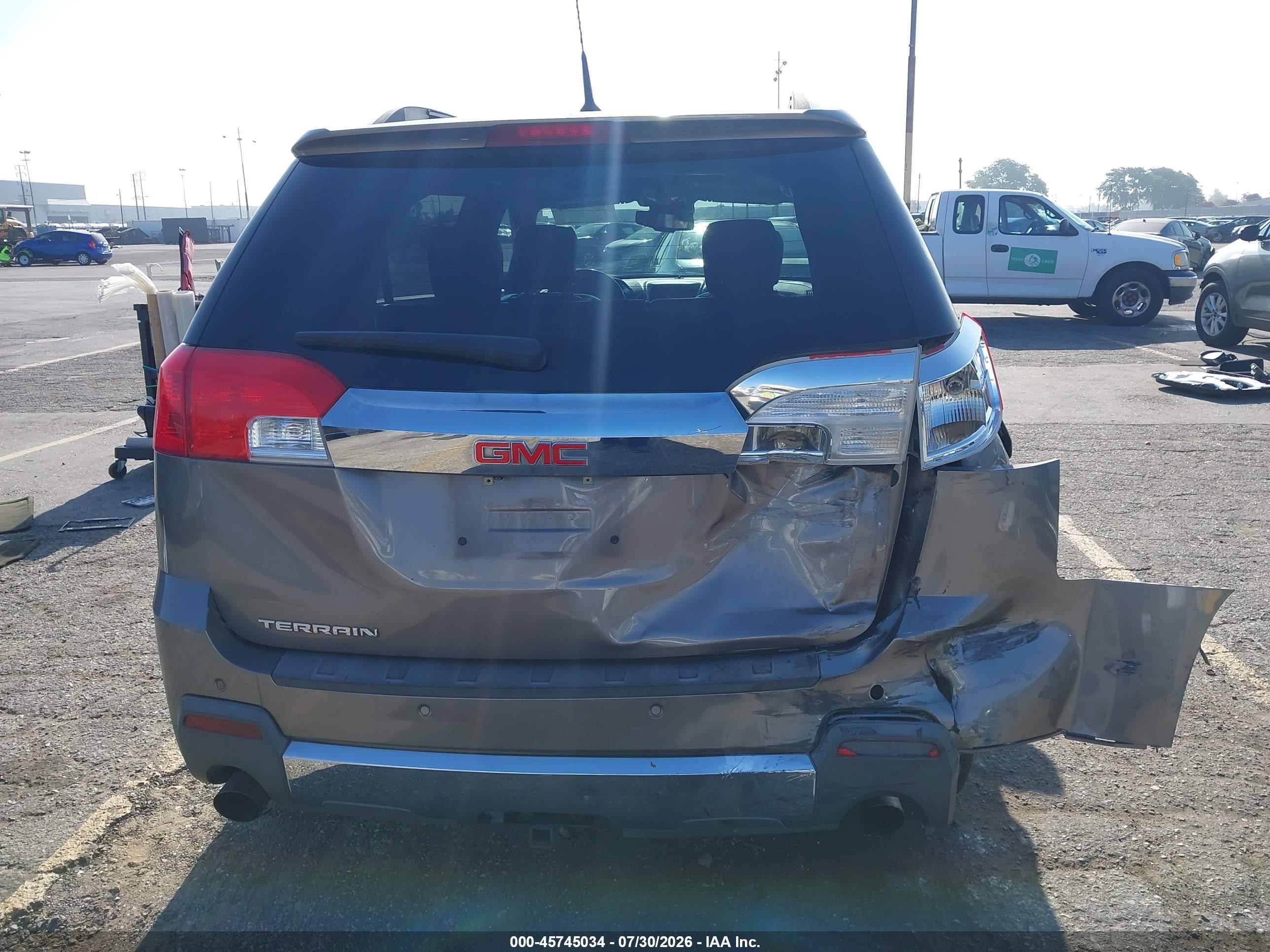 2012 Gmc Terrain Slt-2 Brown vin: 2GKFLWE55C6152087