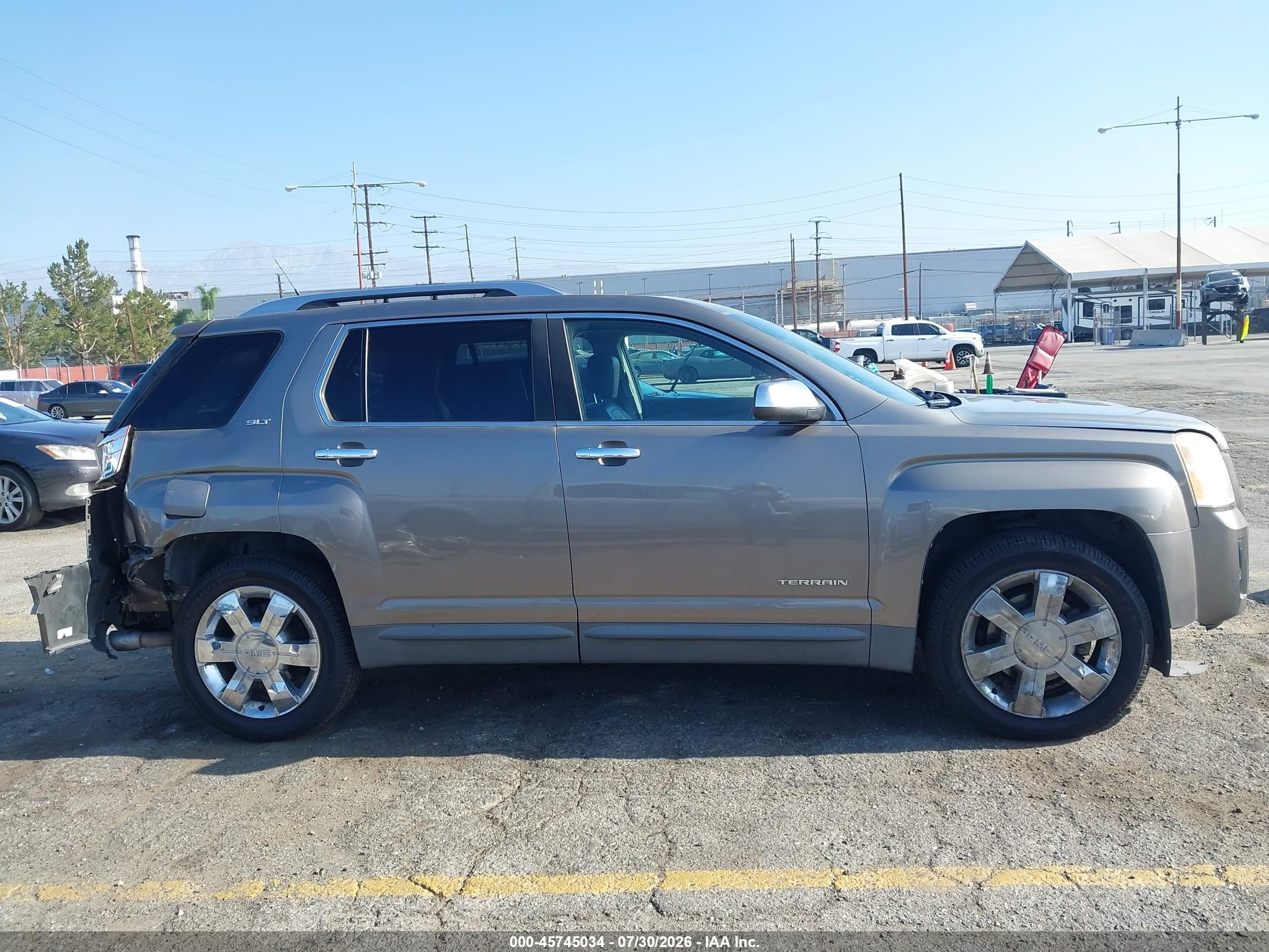 2012 Gmc Terrain Slt-2 Brown vin: 2GKFLWE55C6152087