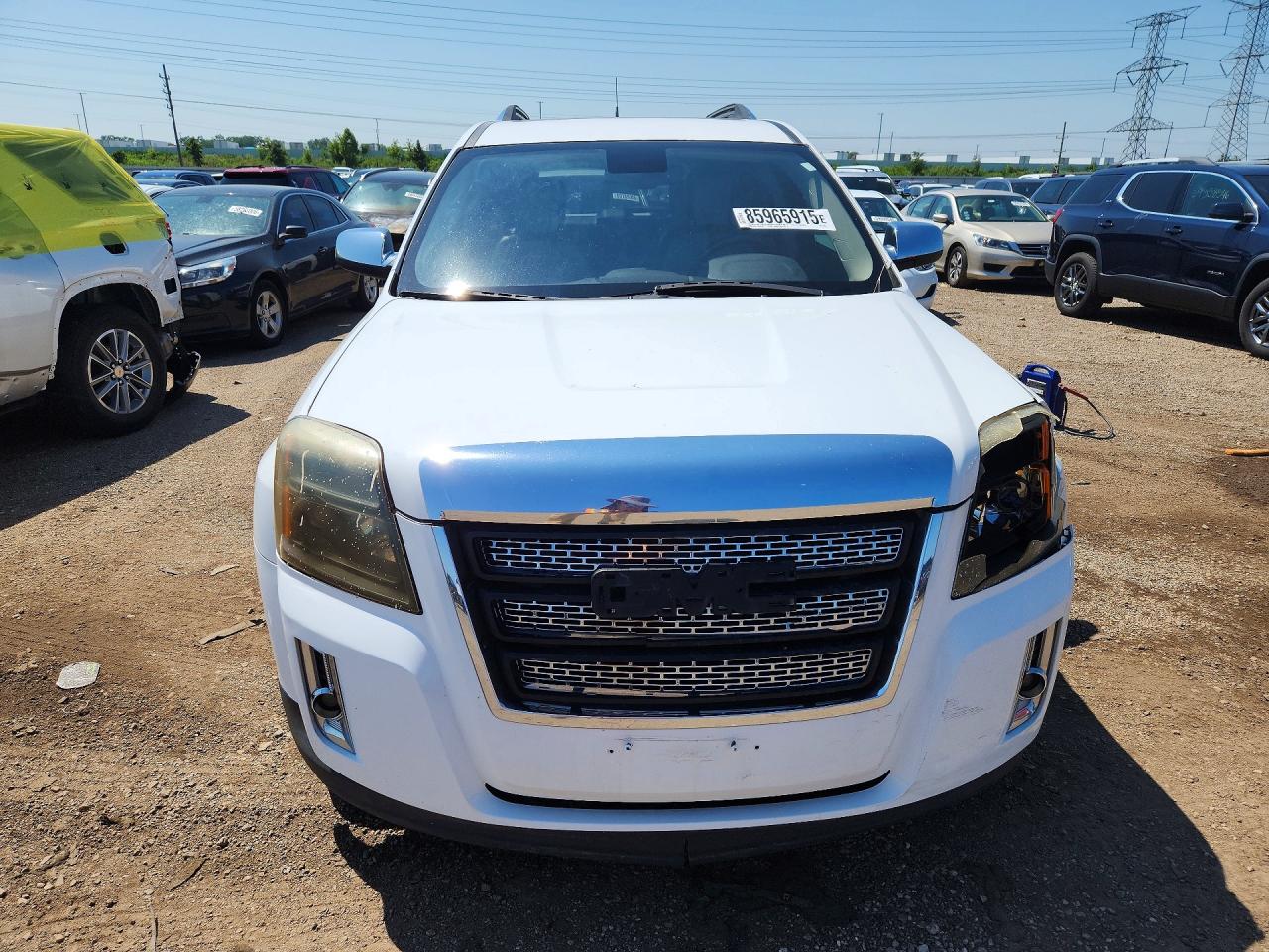2012 Gmc Terrain Slt White vin: 2GKFLWE58C6114241