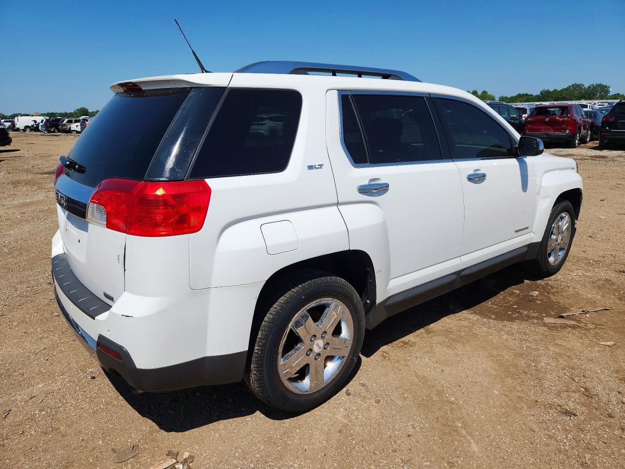 2012 Gmc Terrain Slt White vin: 2GKFLWE58C6114241