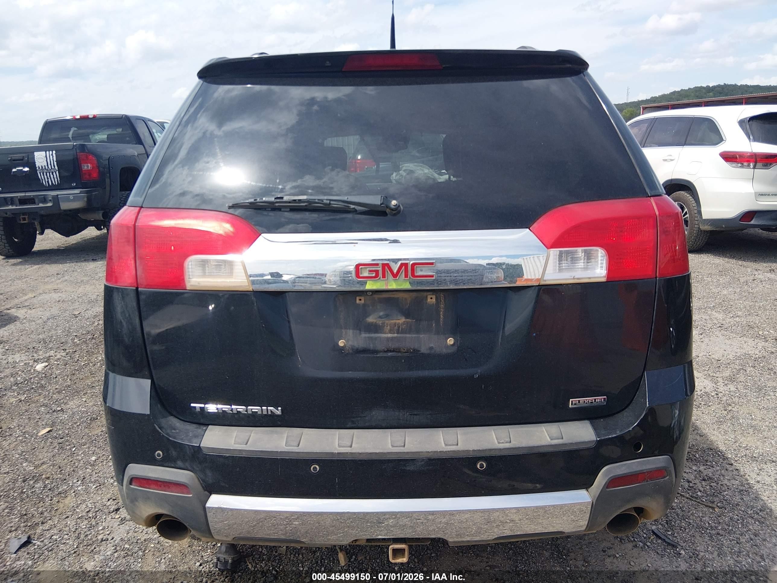 2012 Gmc Terrain Slt-2 Black vin: 2GKFLWE58C6132092
