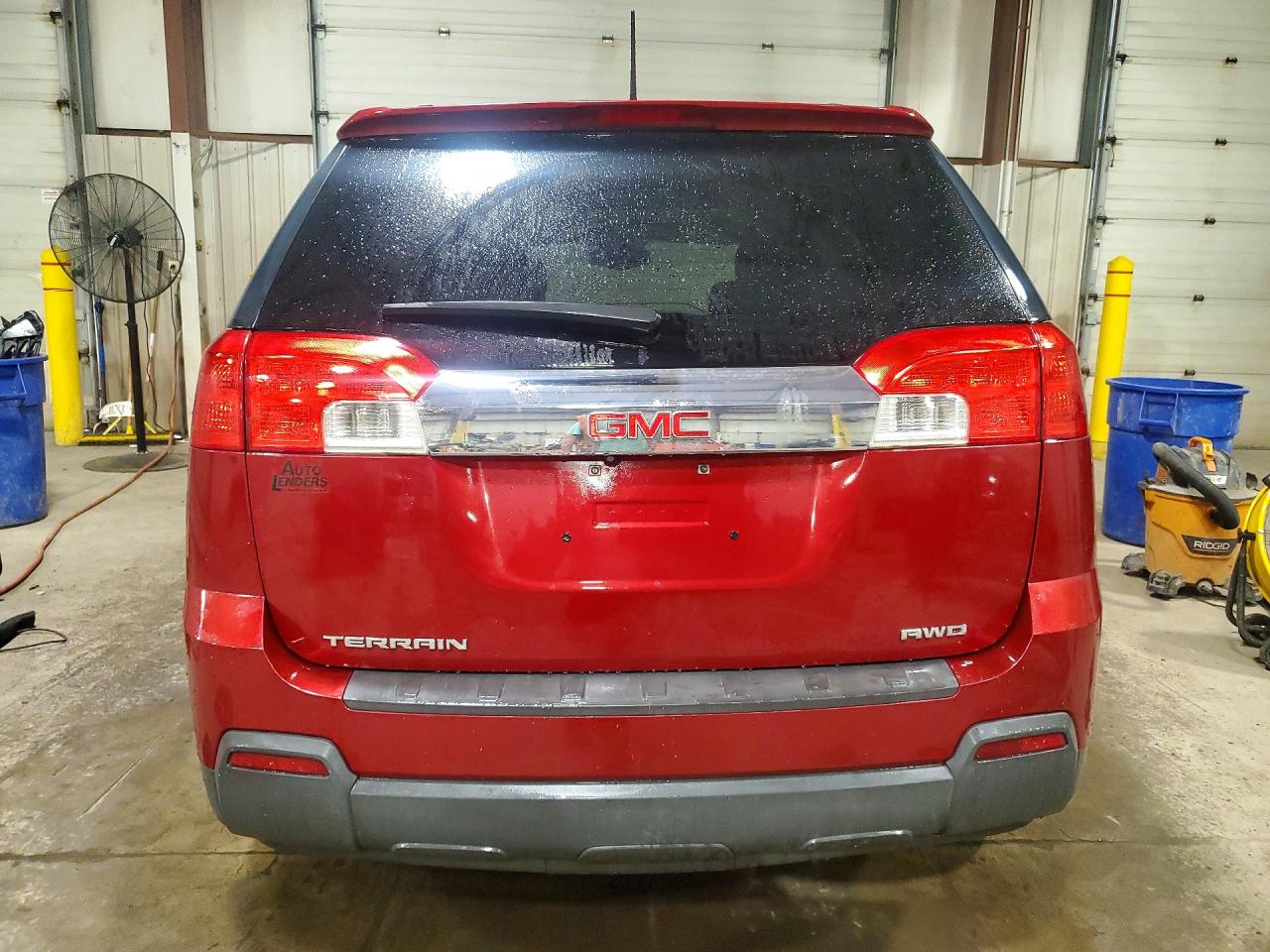 2014 Gmc Terrain Sle Red vin: 2GKFLWEK0E6174183