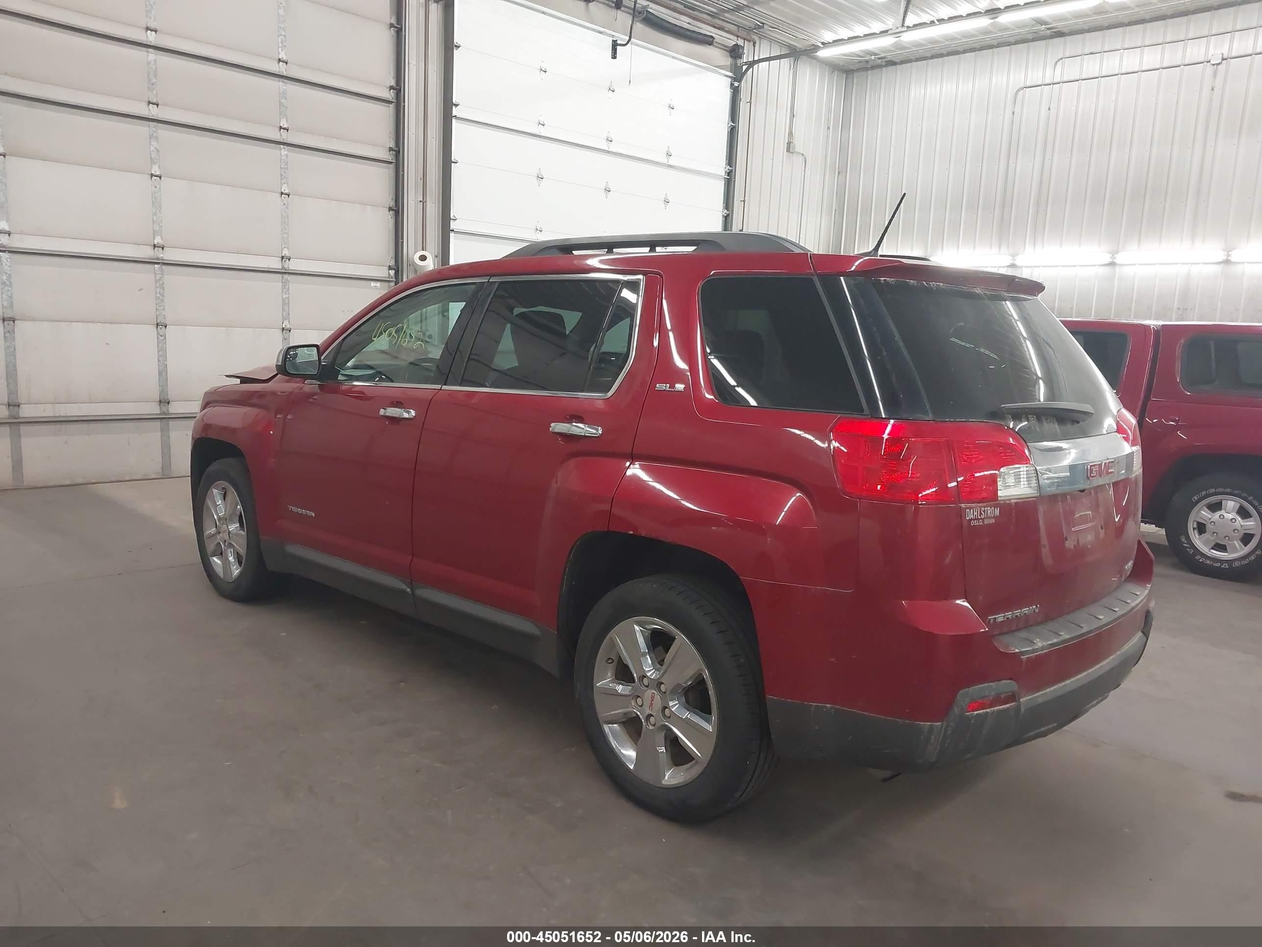 2014 Gmc Terrain Sle-2 Red vin: 2GKFLWEK0E6289415