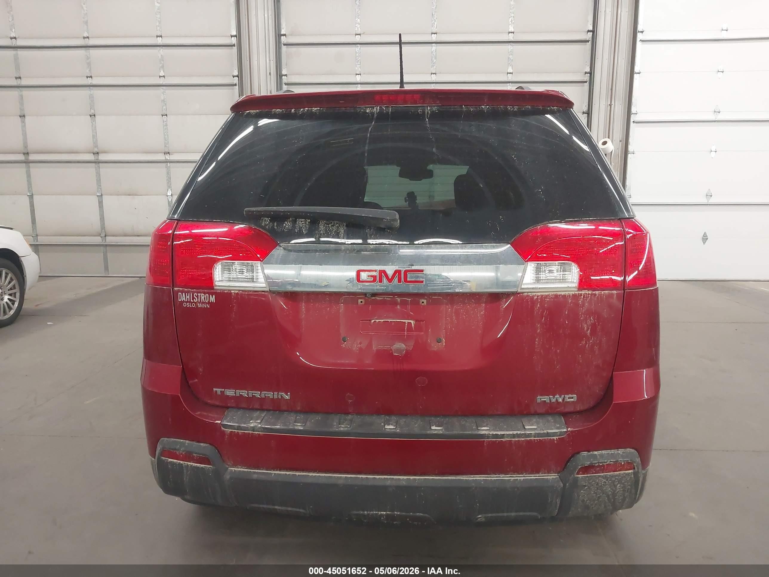2014 Gmc Terrain Sle-2 Red vin: 2GKFLWEK0E6289415