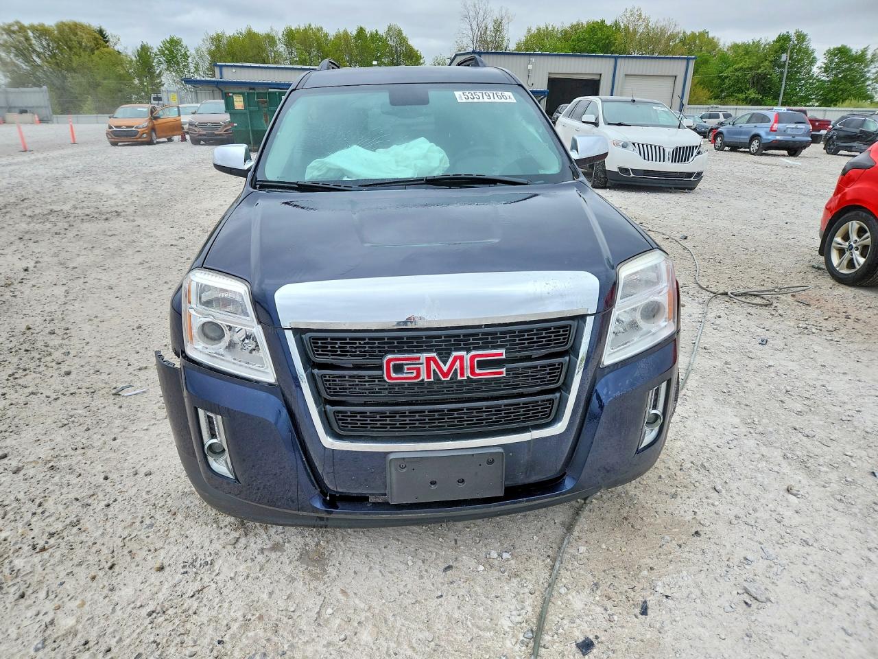 2015 Gmc Terrain Sle Blue vin: 2GKFLWEK0F6128449