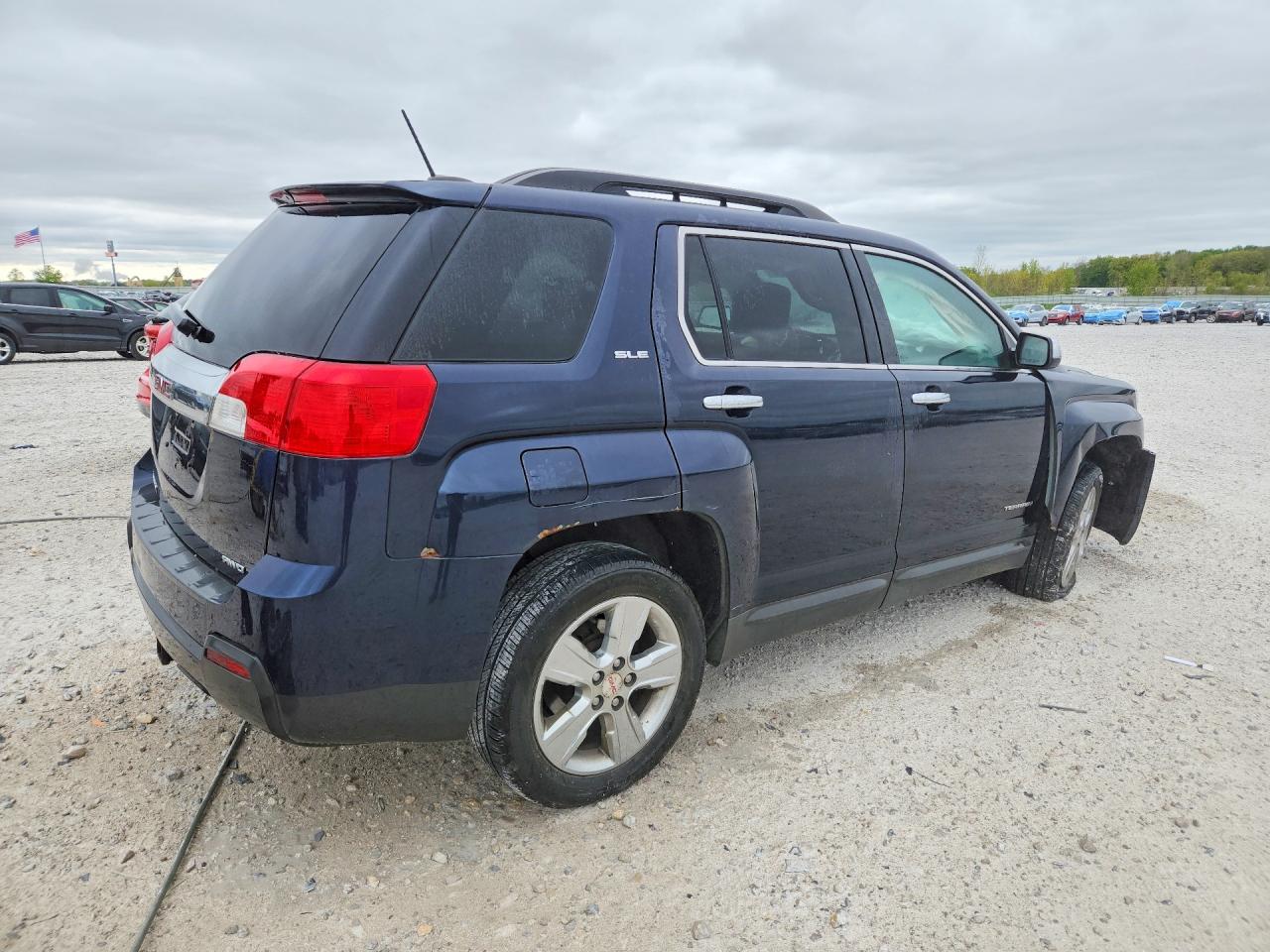 2015 Gmc Terrain Sle Blue vin: 2GKFLWEK0F6128449