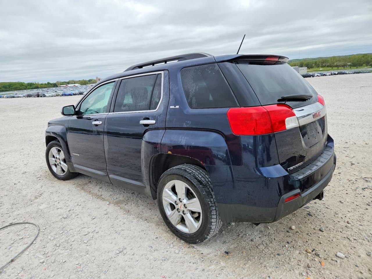 2015 Gmc Terrain Sle Blue vin: 2GKFLWEK0F6128449