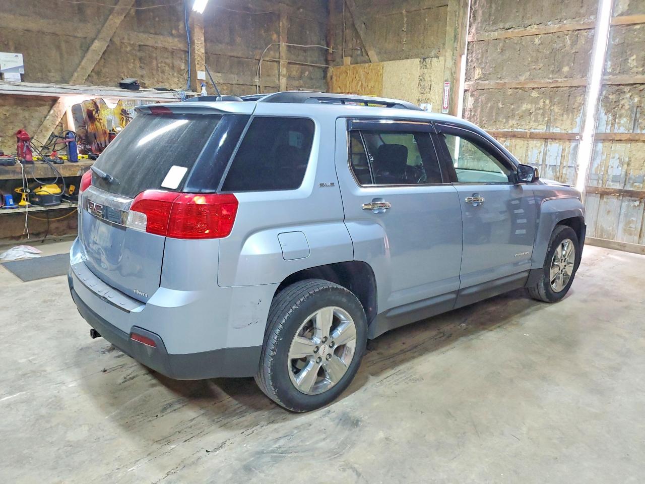 2015 Gmc Terrain Sle Blue vin: 2GKFLWEK0F6207085