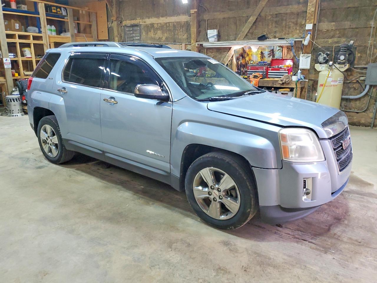 2015 Gmc Terrain Sle Blue vin: 2GKFLWEK0F6207085