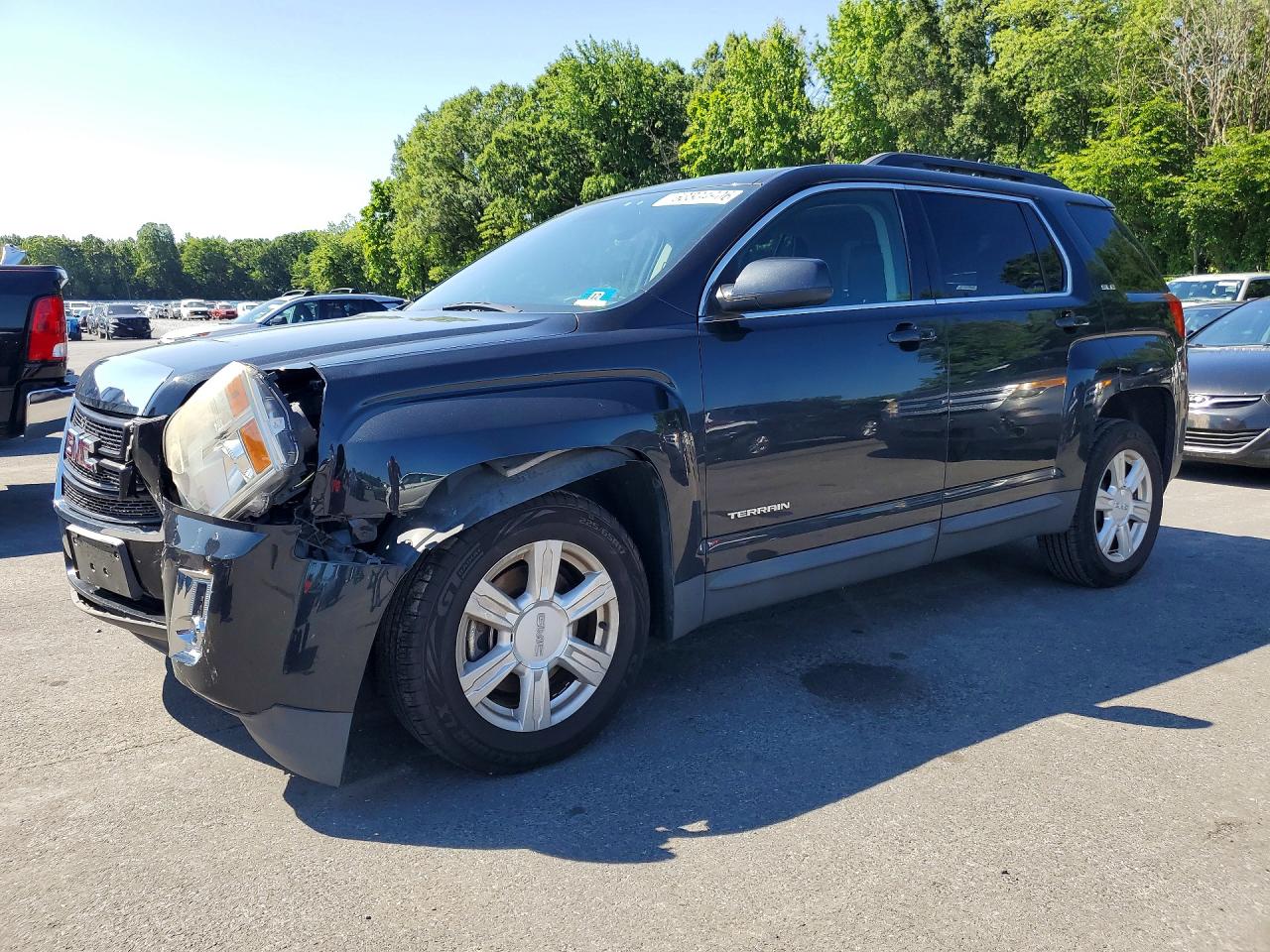 2015 Gmc Terrain Sle Black vin: 2GKFLWEK0F6210410