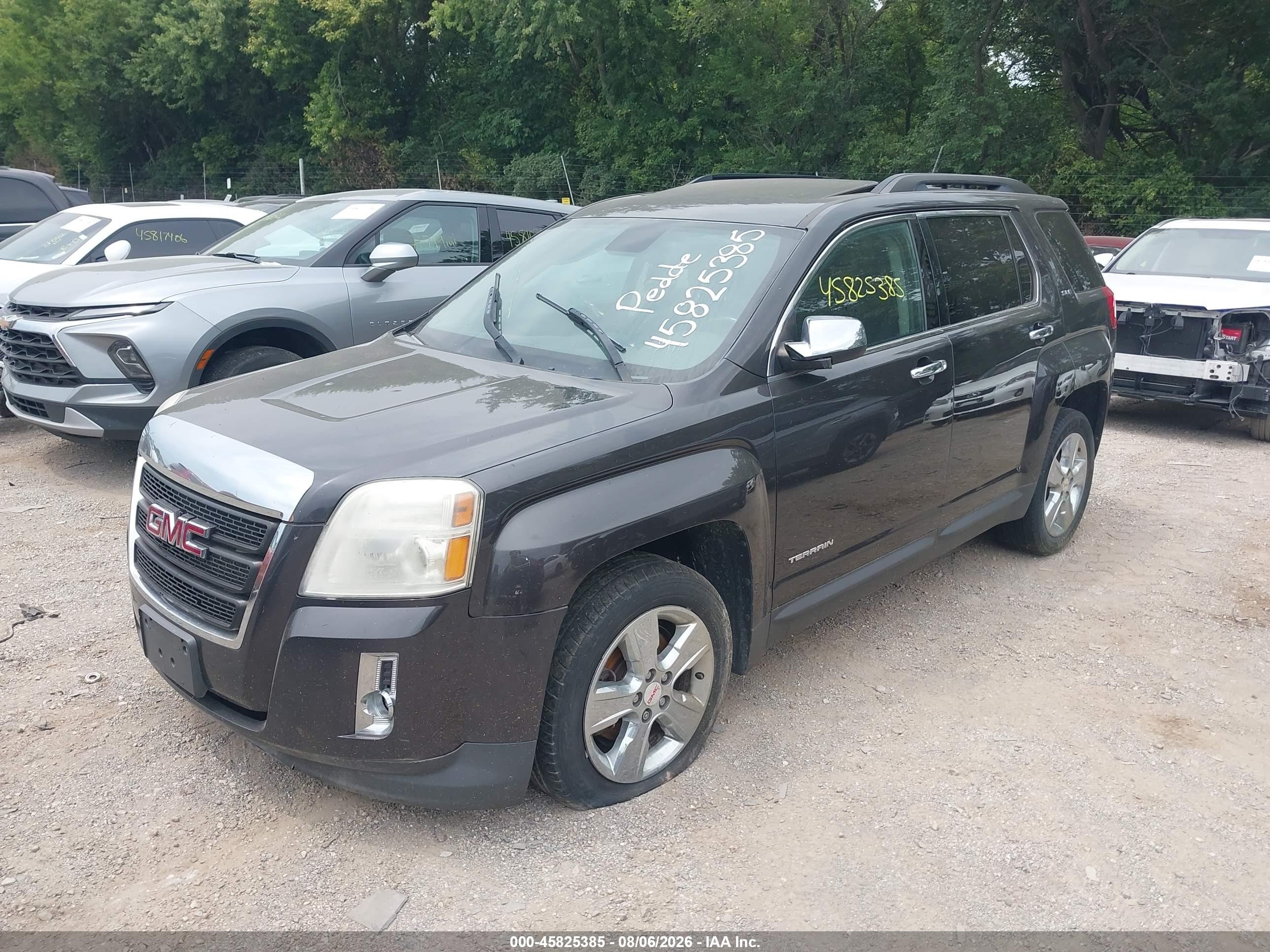 2014 Gmc Terrain Sle-2 Серый vin: 2GKFLWEK1E6382959