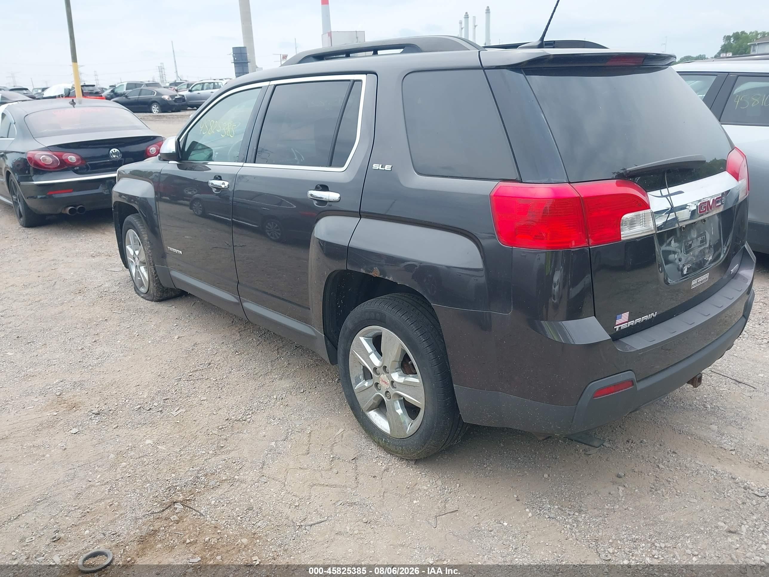2014 Gmc Terrain Sle-2 Серый vin: 2GKFLWEK1E6382959