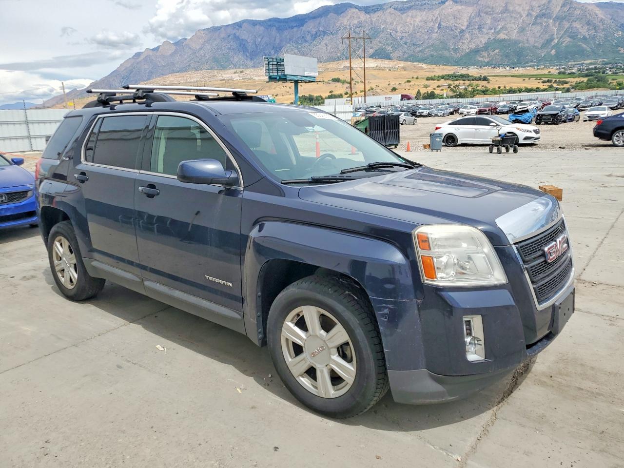 2015 Gmc Terrain Sle Blue vin: 2GKFLWEK1F6167390