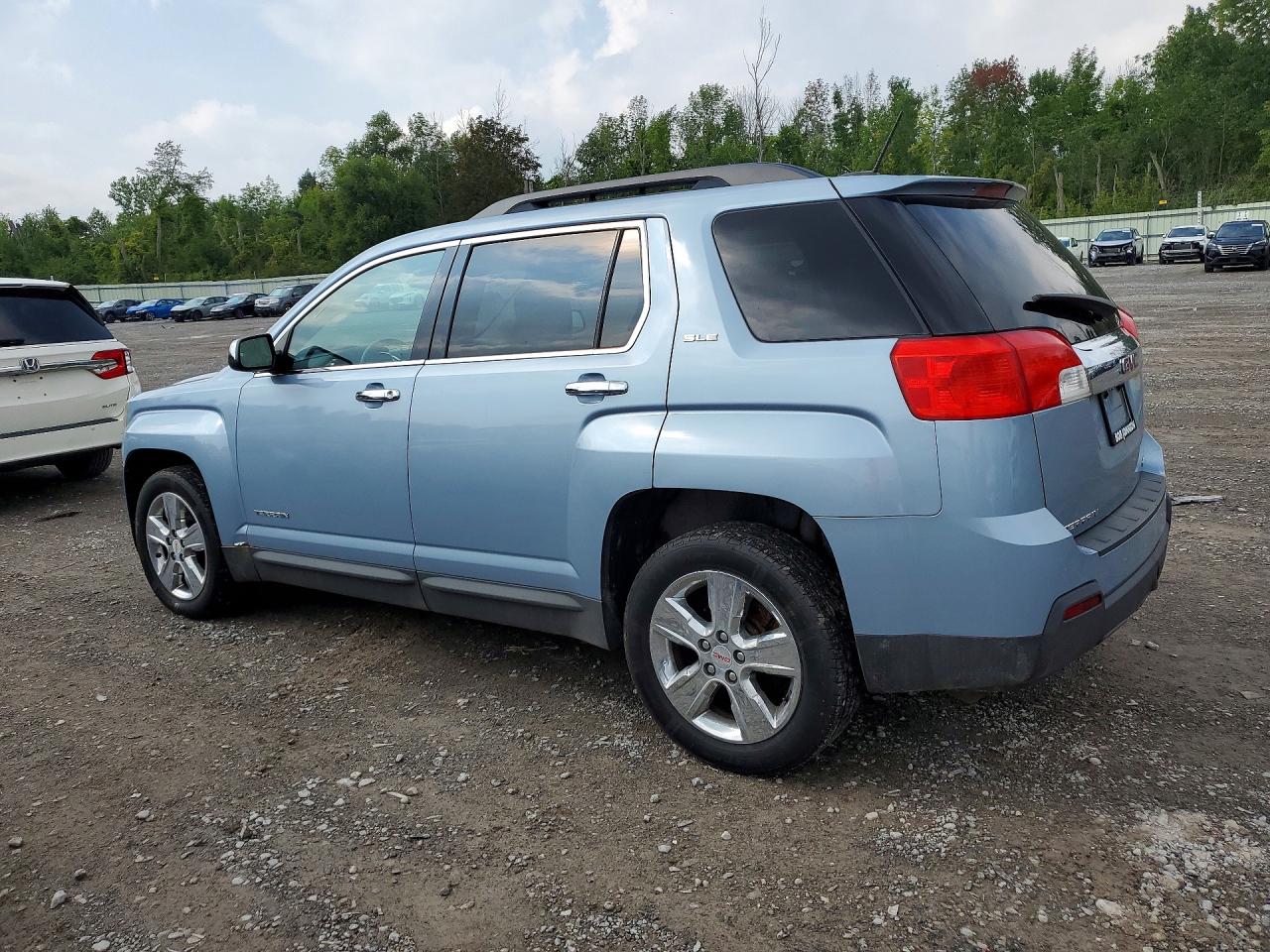 2015 Gmc Terrain Sle Blue vin: 2GKFLWEK1F6259857