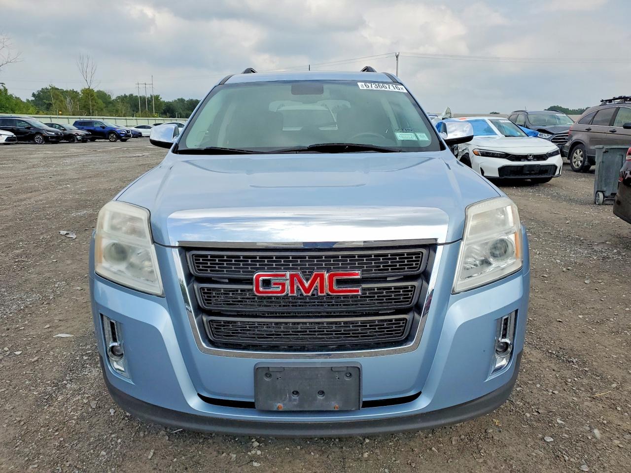 2015 Gmc Terrain Sle Blue vin: 2GKFLWEK1F6259857