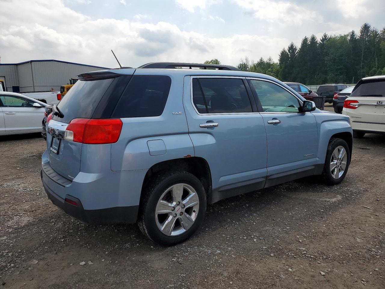 2015 Gmc Terrain Sle Blue vin: 2GKFLWEK1F6259857