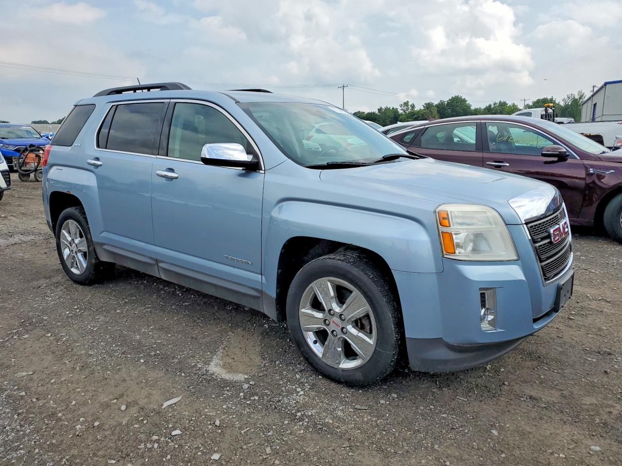 2015 Gmc Terrain Sle Blue vin: 2GKFLWEK1F6259857