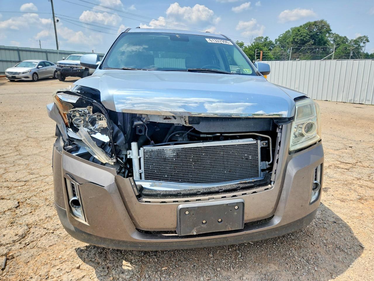 2015 Gmc Terrain Sle Silver vin: 2GKFLWEK1F6353706