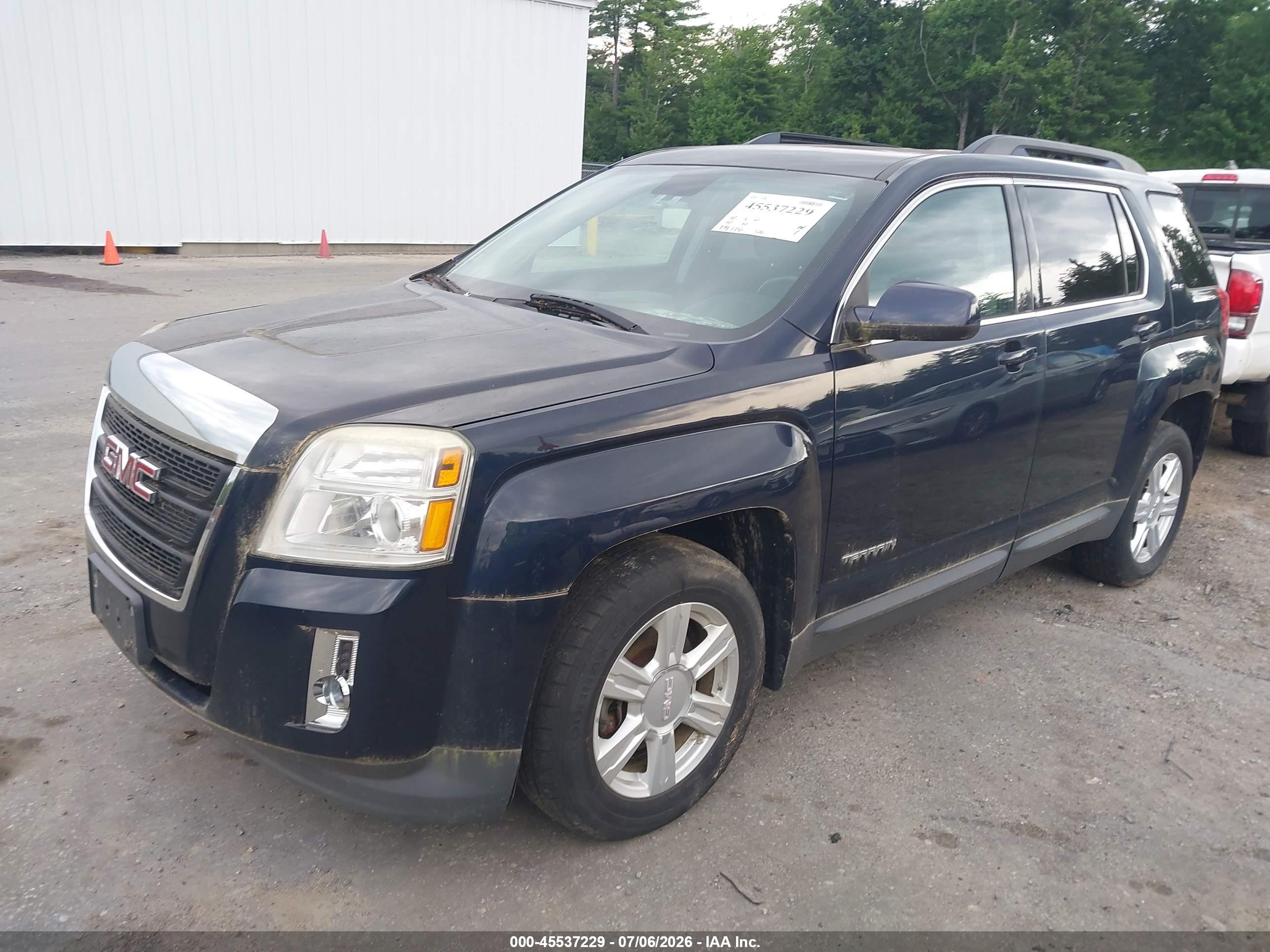 2015 Gmc Terrain Sle-2 Blue vin: 2GKFLWEK1F6356444