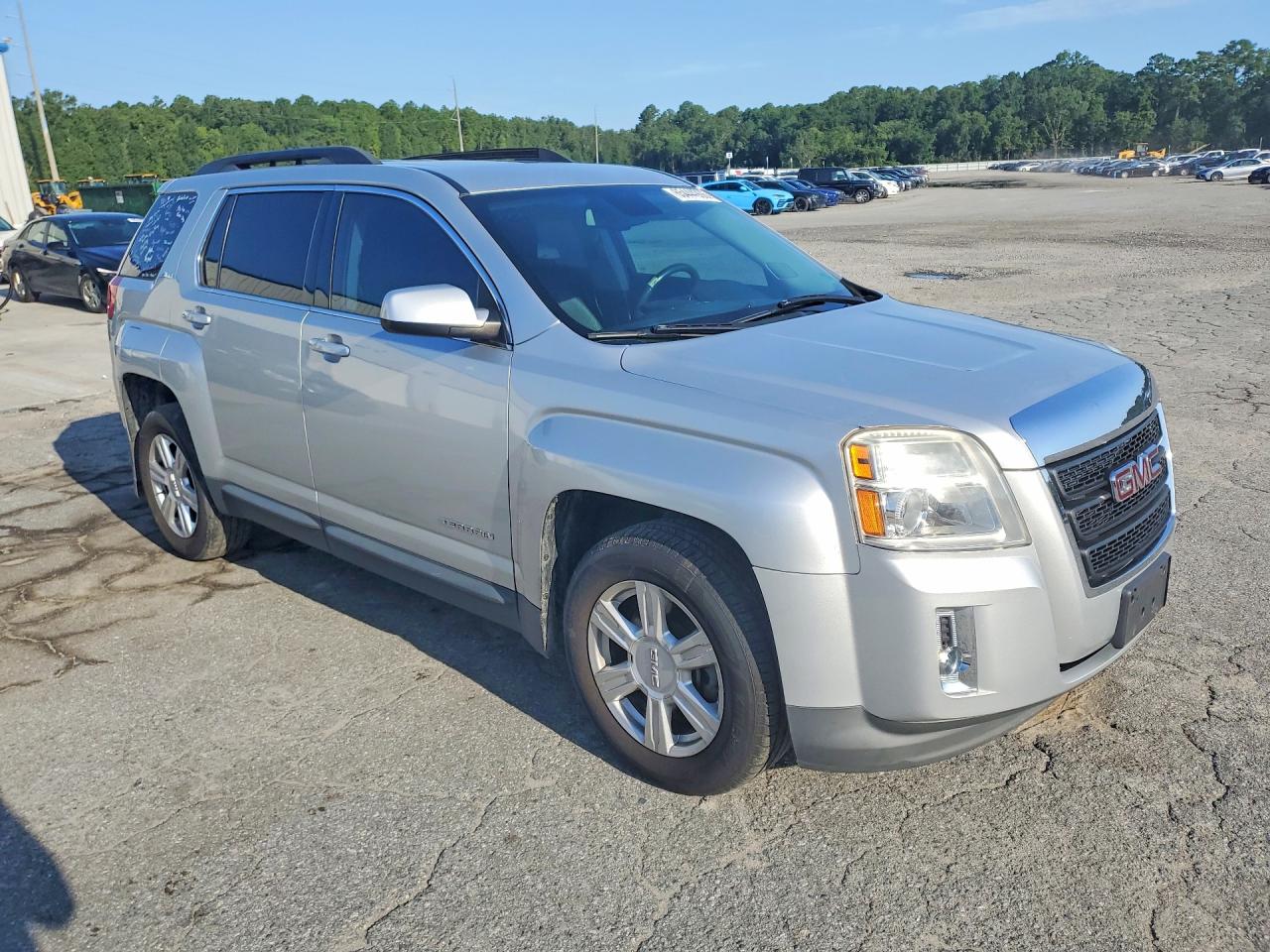 2014 Gmc Terrain Sle Silver vin: 2GKFLWEK2E6283308