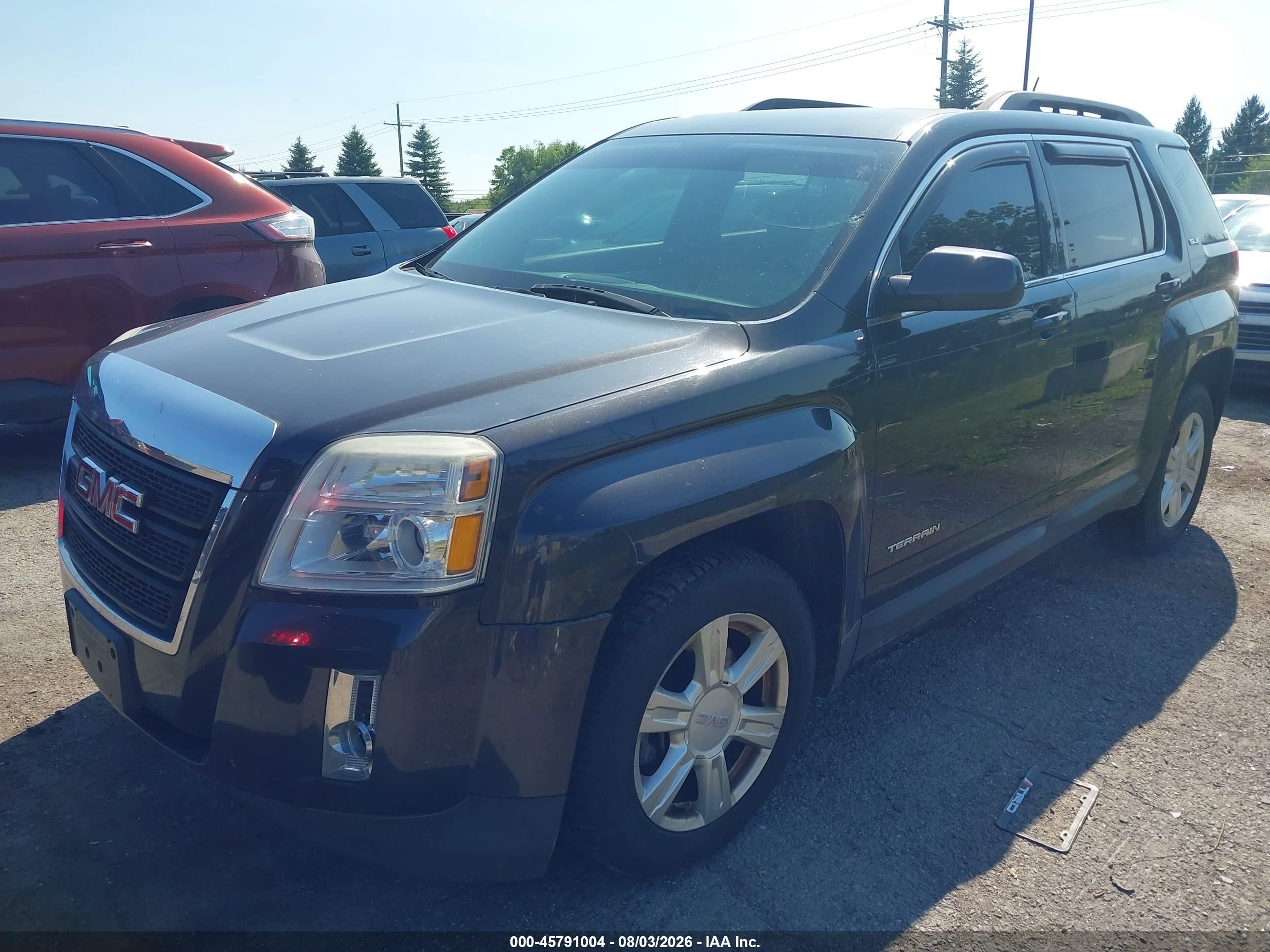 2014 Gmc Terrain Sle-2 Black vin: 2GKFLWEK2E6317358