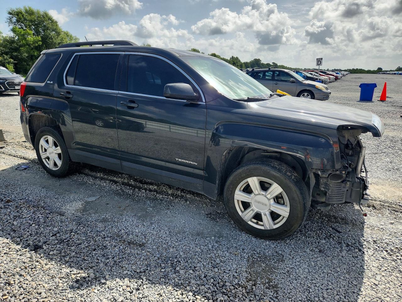 2014 Gmc Terrain Sle Серый vin: 2GKFLWEK2E6326061