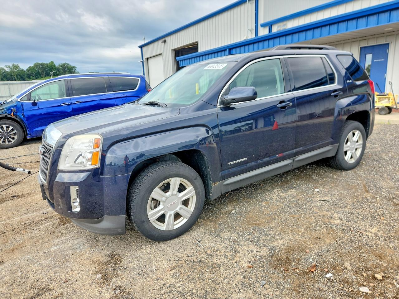 2015 Gmc Terrain Sle Blue vin: 2GKFLWEK2F6141851