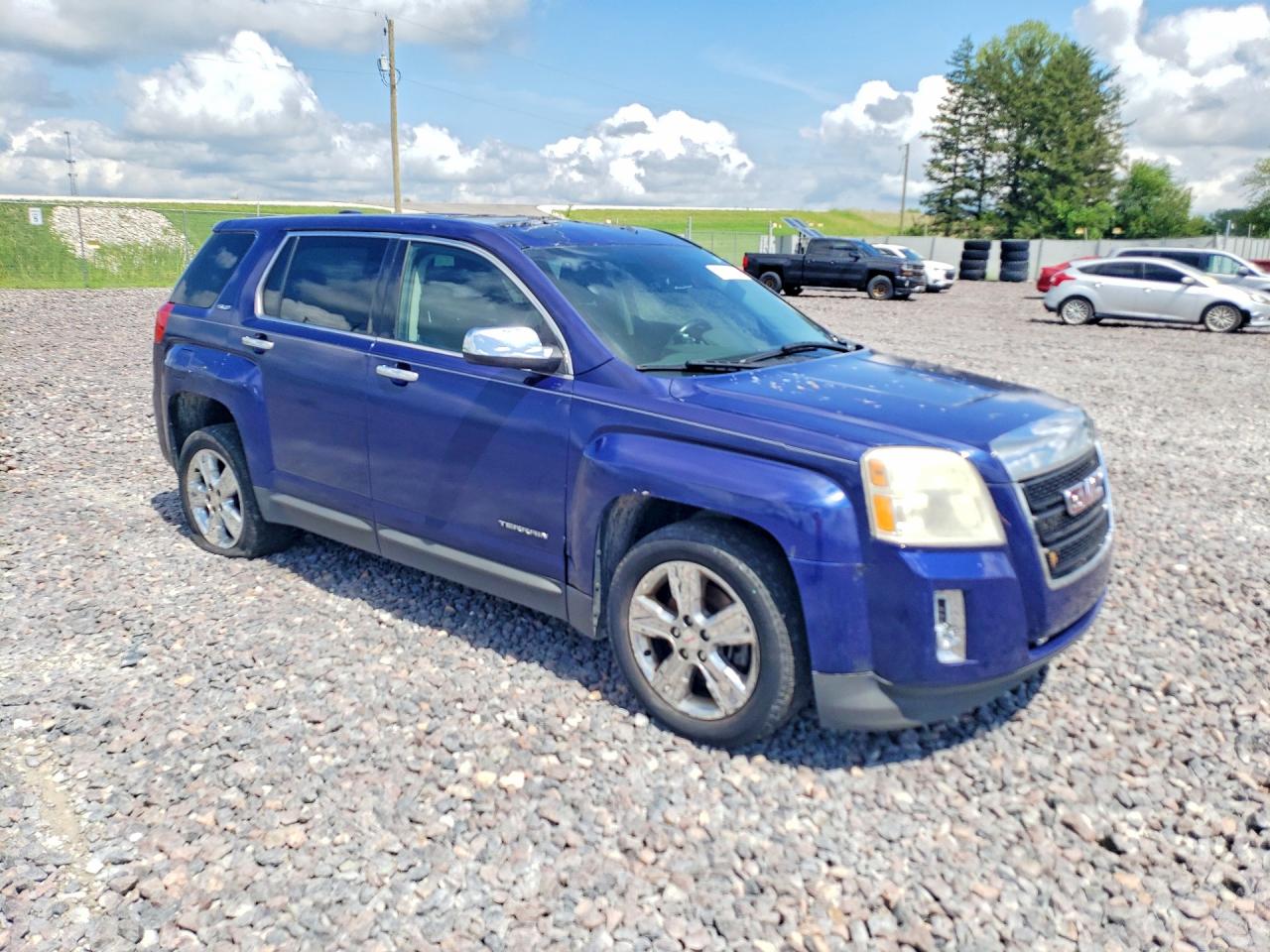 2015 Gmc Terrain Sle Blue vin: 2GKFLWEK2F6156091