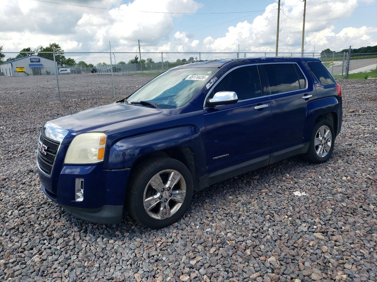 2015 Gmc Terrain Sle Blue vin: 2GKFLWEK2F6156091