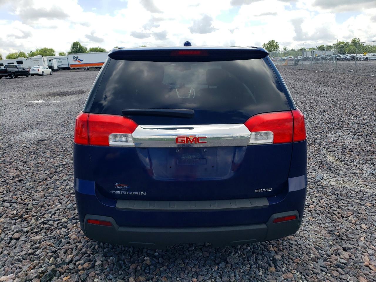 2015 Gmc Terrain Sle Blue vin: 2GKFLWEK2F6156091