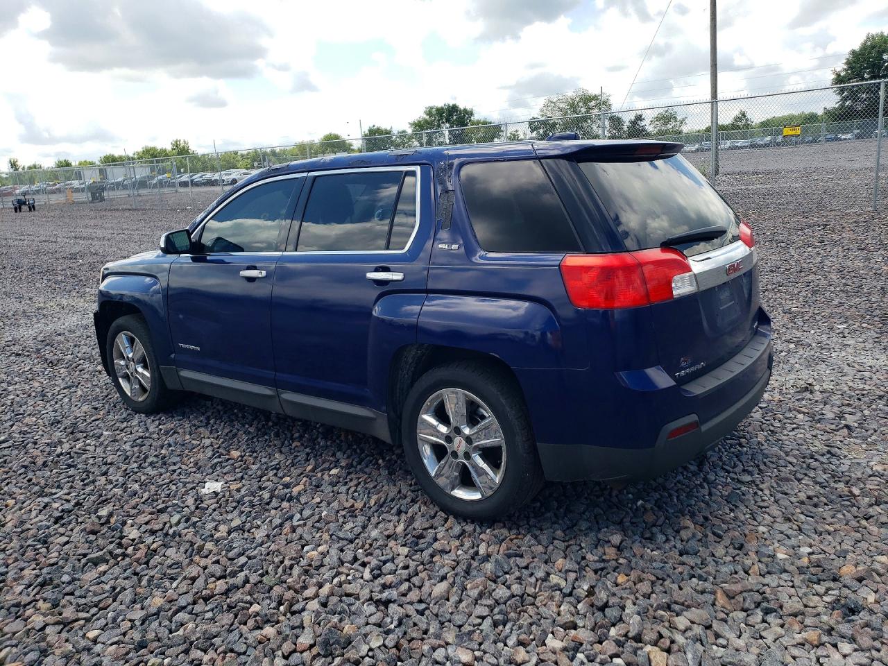 2015 Gmc Terrain Sle Blue vin: 2GKFLWEK2F6156091