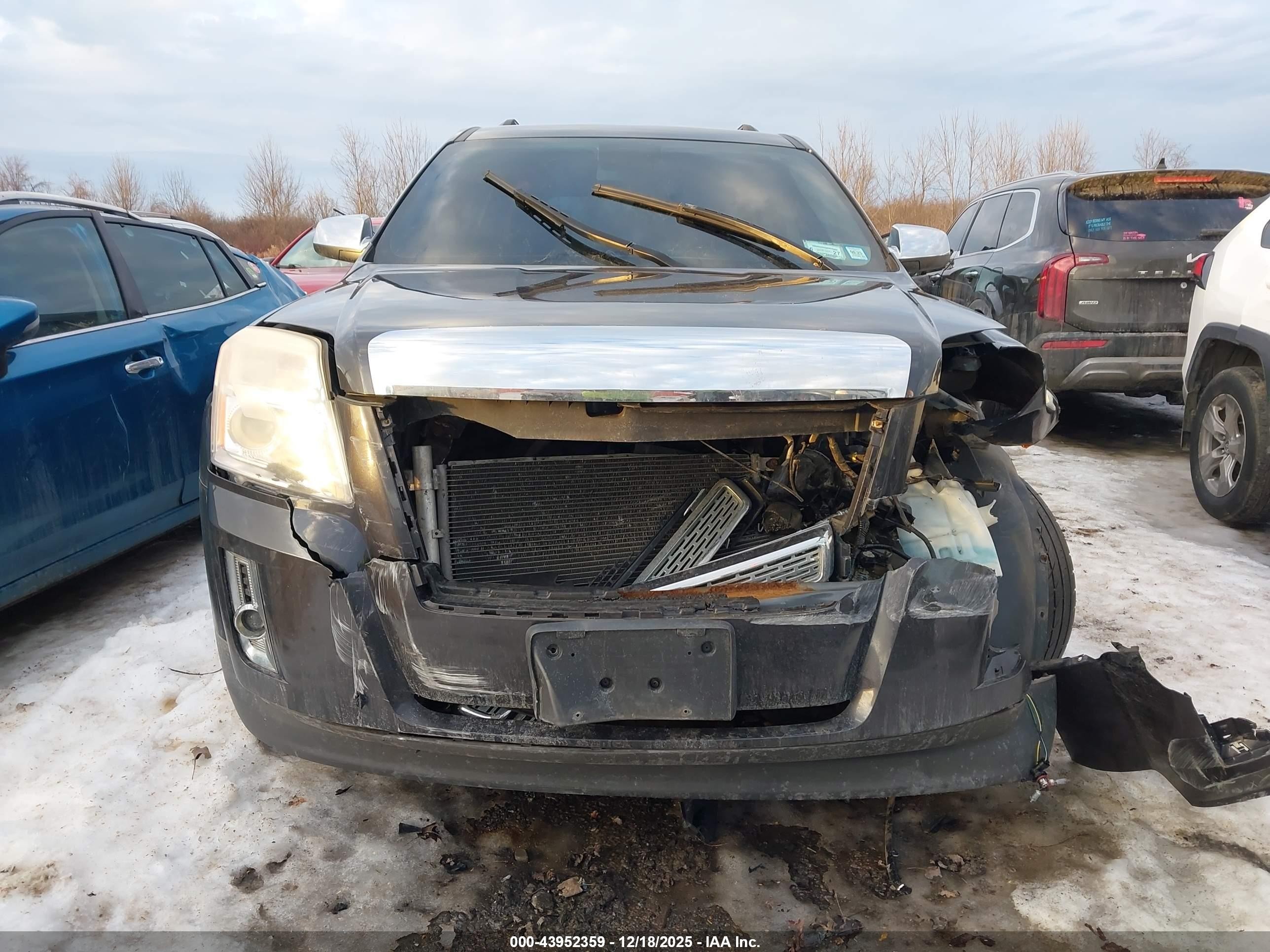 2015 Gmc Terrain Sle-2 Black vin: 2GKFLWEK2F6202647