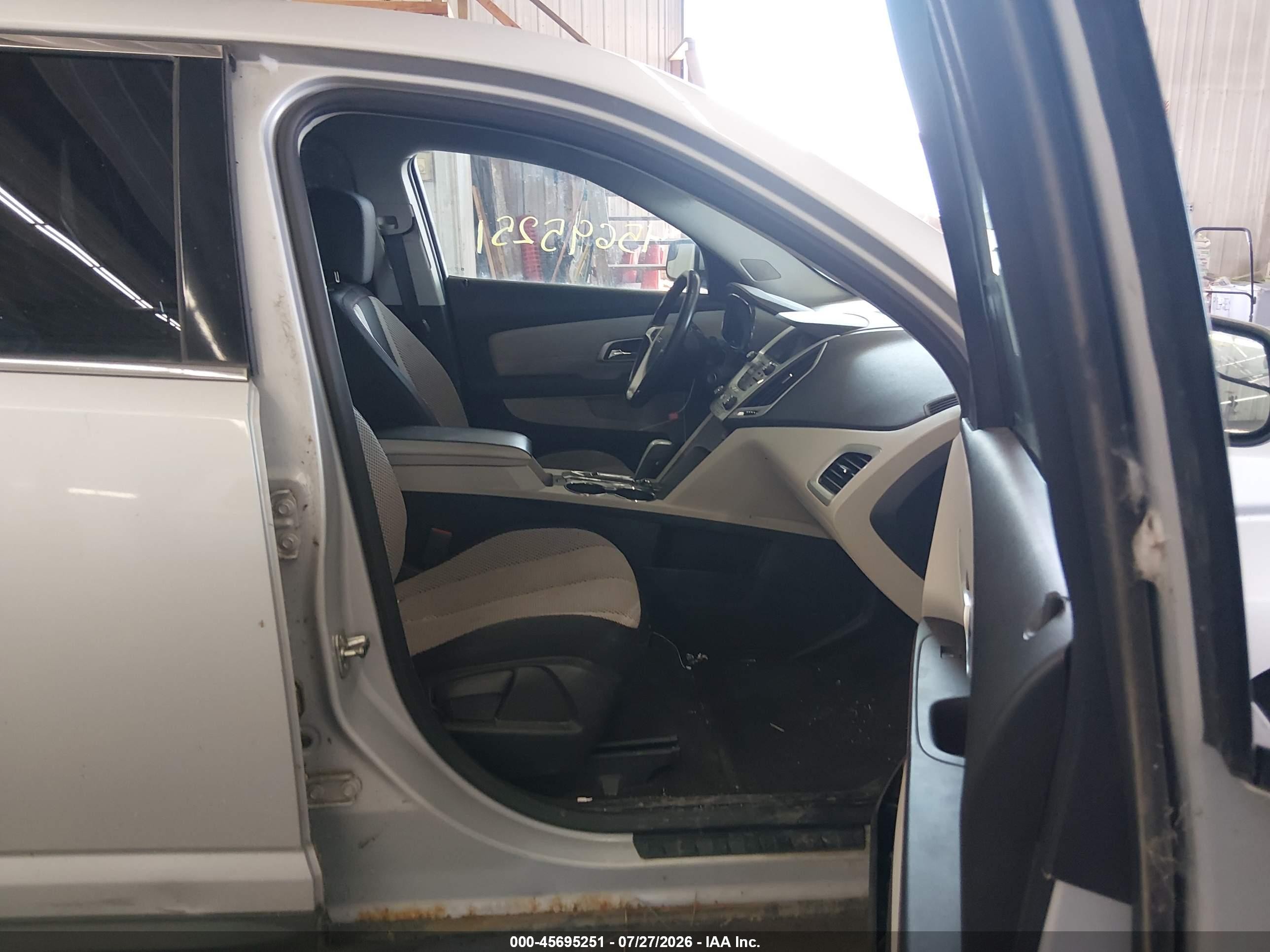 2014 Gmc Terrain Sle-2 Silver vin: 2GKFLWEK3E6116505